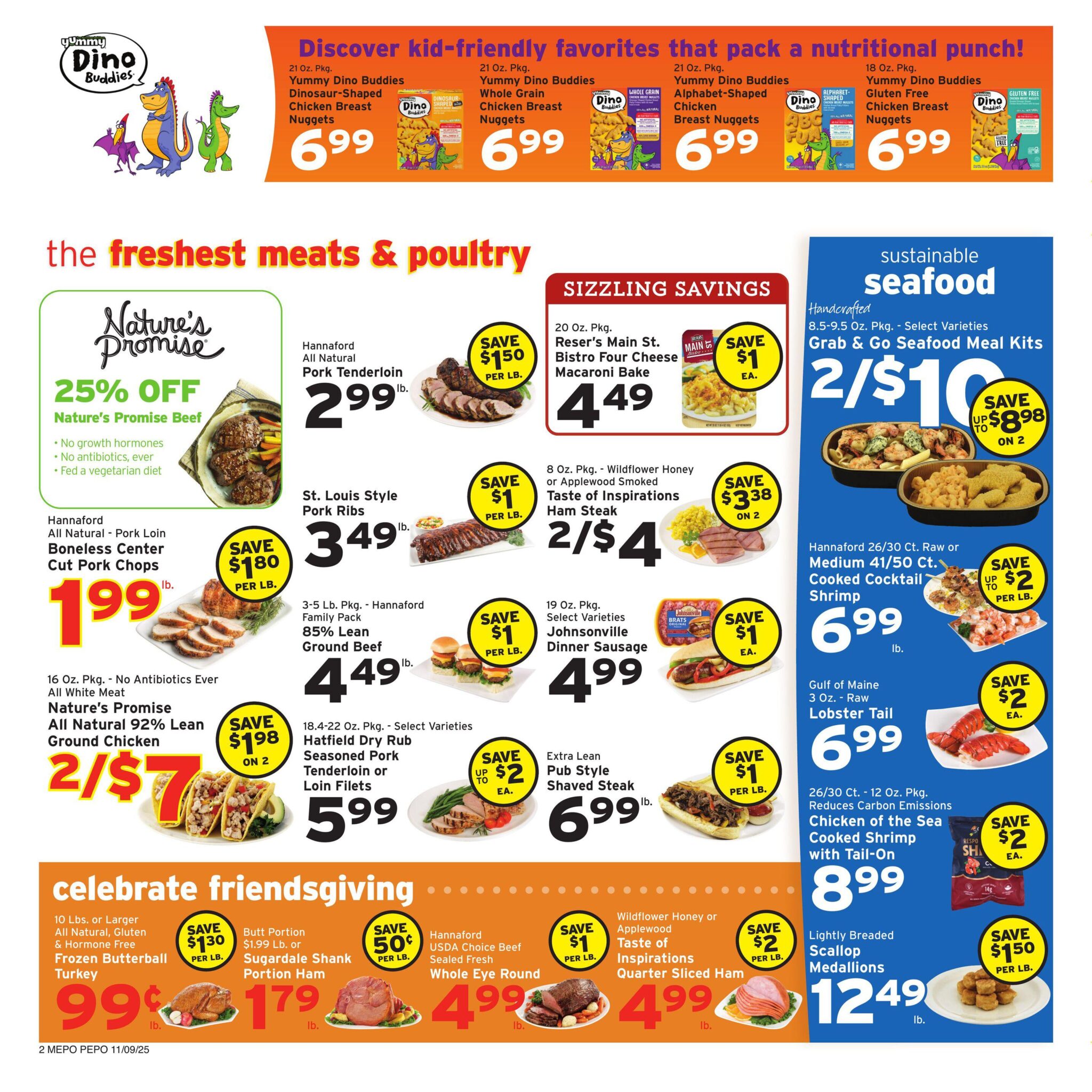 Hannaford Flyer Preview November 9 – November 15, 2025 3