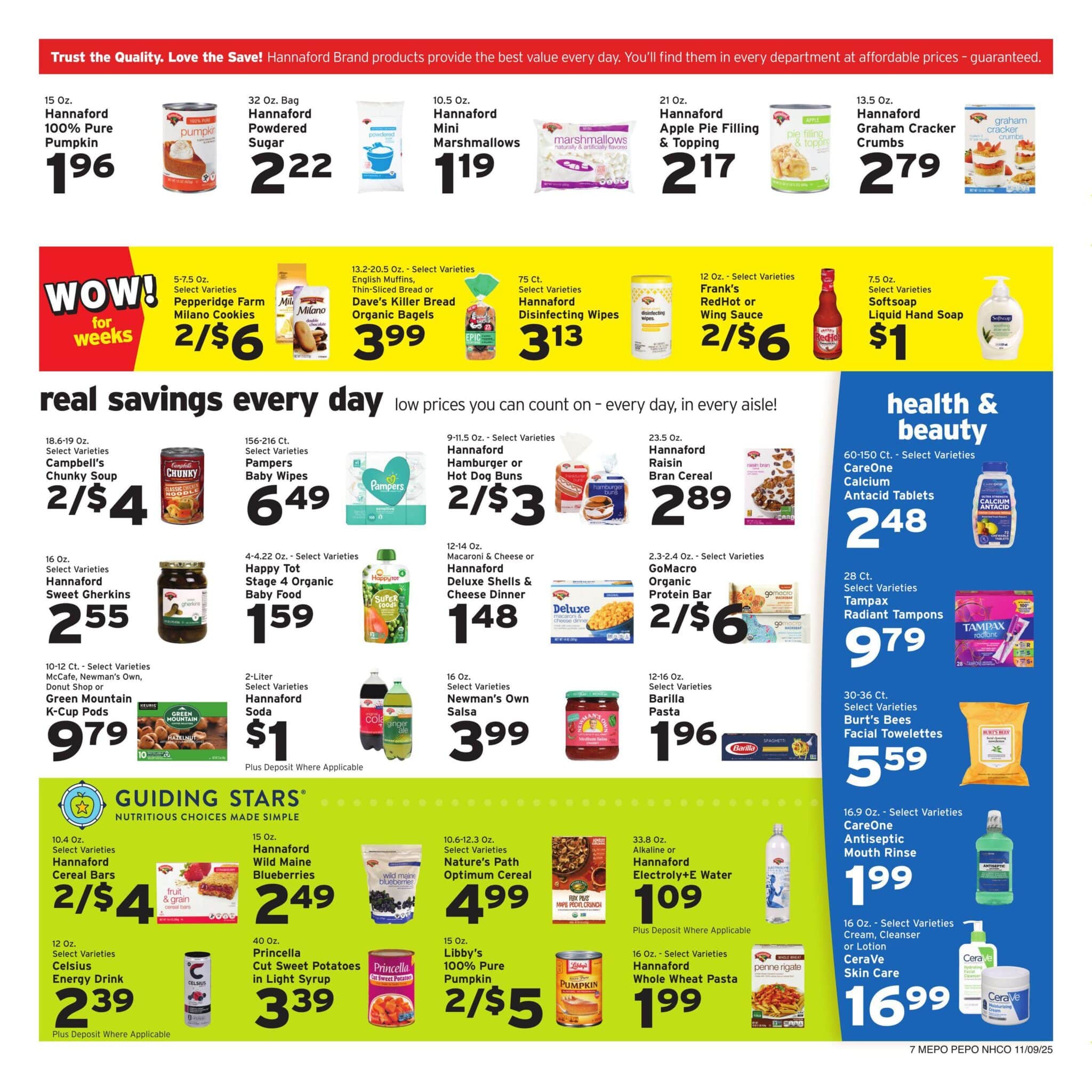 Hannaford Flyer Preview November 9 – November 15, 2025 25