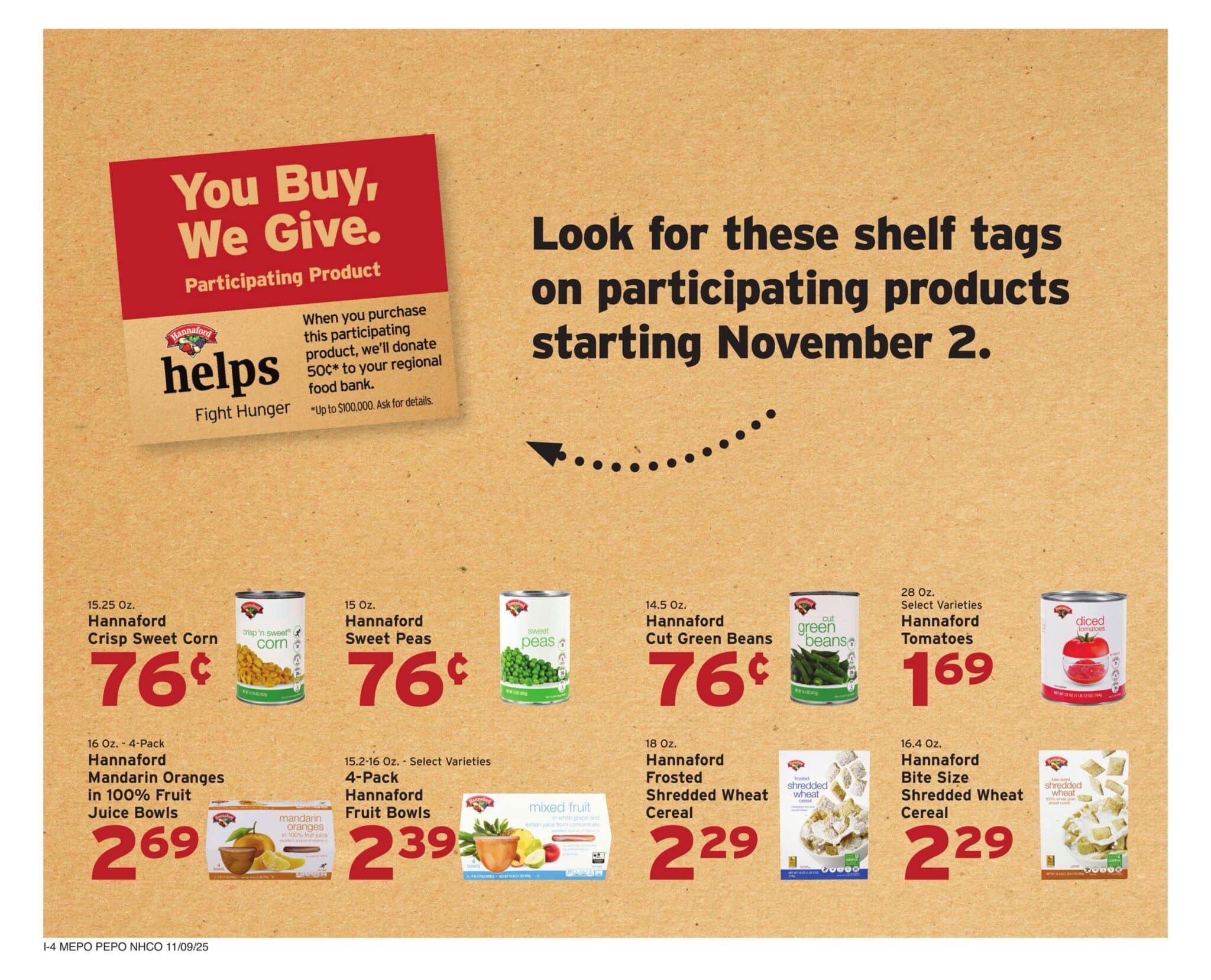 Hannaford Flyer Preview November 9 – November 15, 2025 35