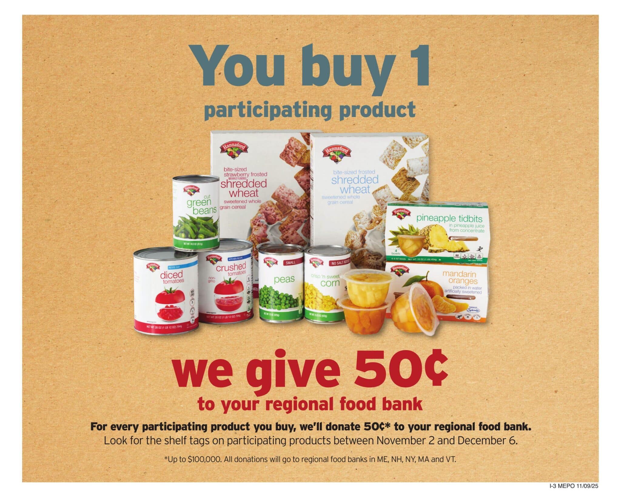 Hannaford Flyer Preview November 9 – November 15, 2025 33