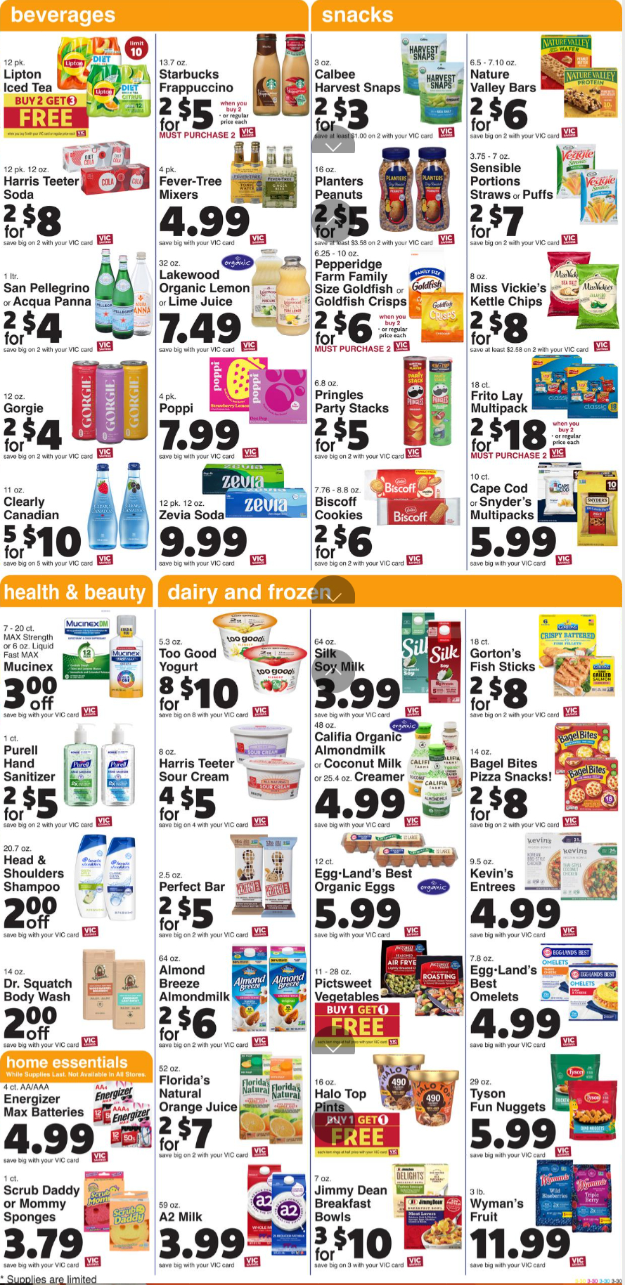 Harris Teeter Sales Ad 05 November 4