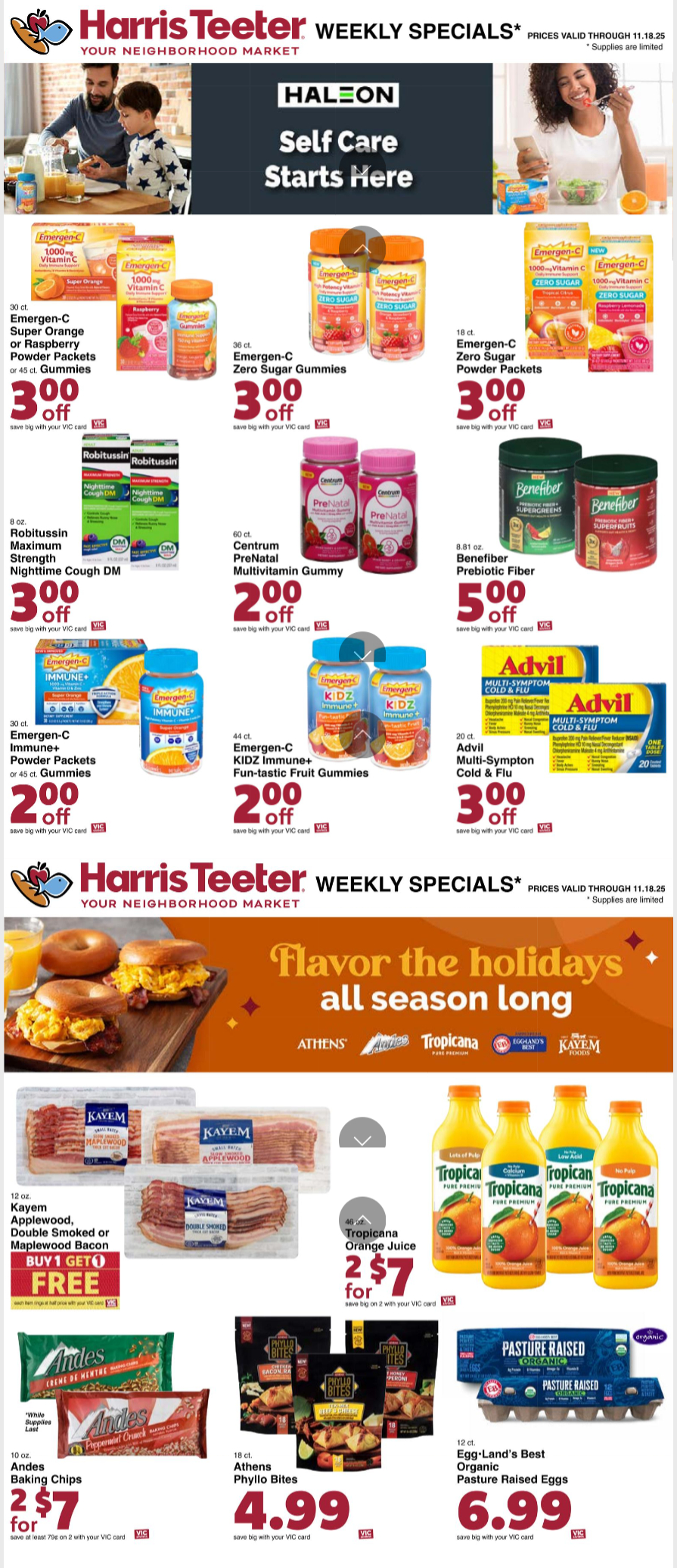 Harris Teeter Weekly Ad November 12 – November 18, 2025 9