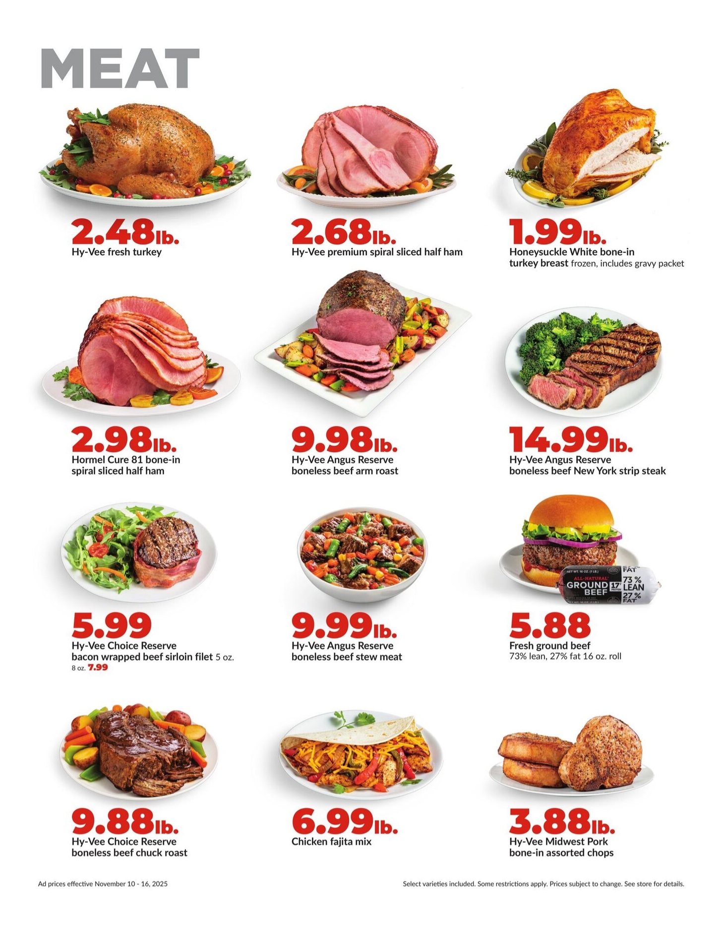 HyVee Weekly Ad For This Week 10 November Hy Vee Deals Today 16