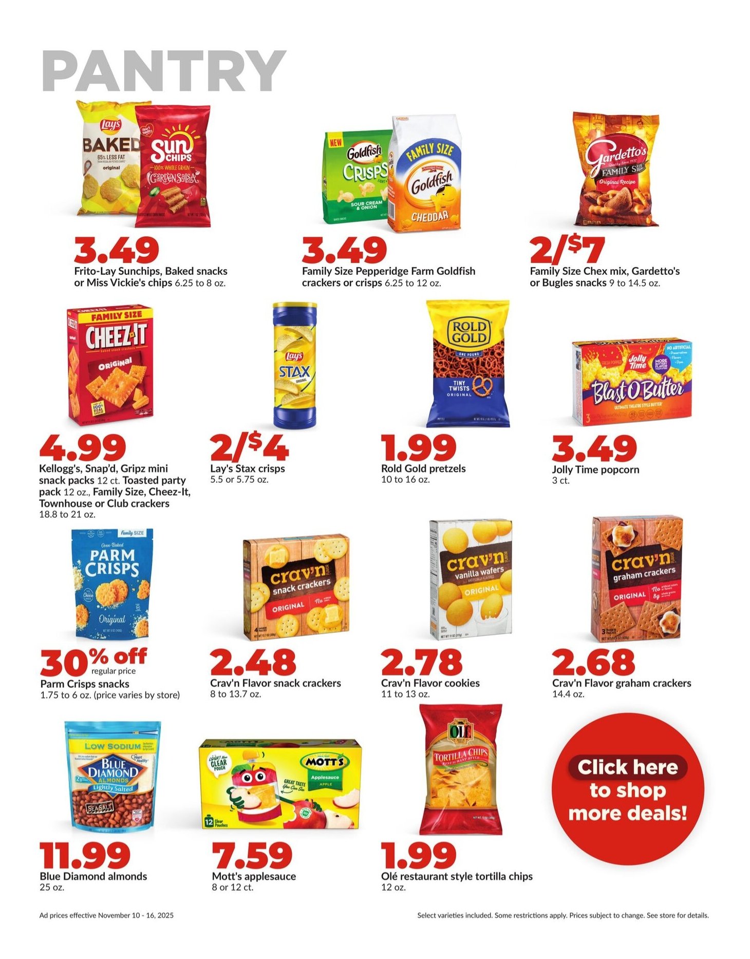 HyVee Weekly Ad For This Week 10 November Hy Vee Deals Today 25