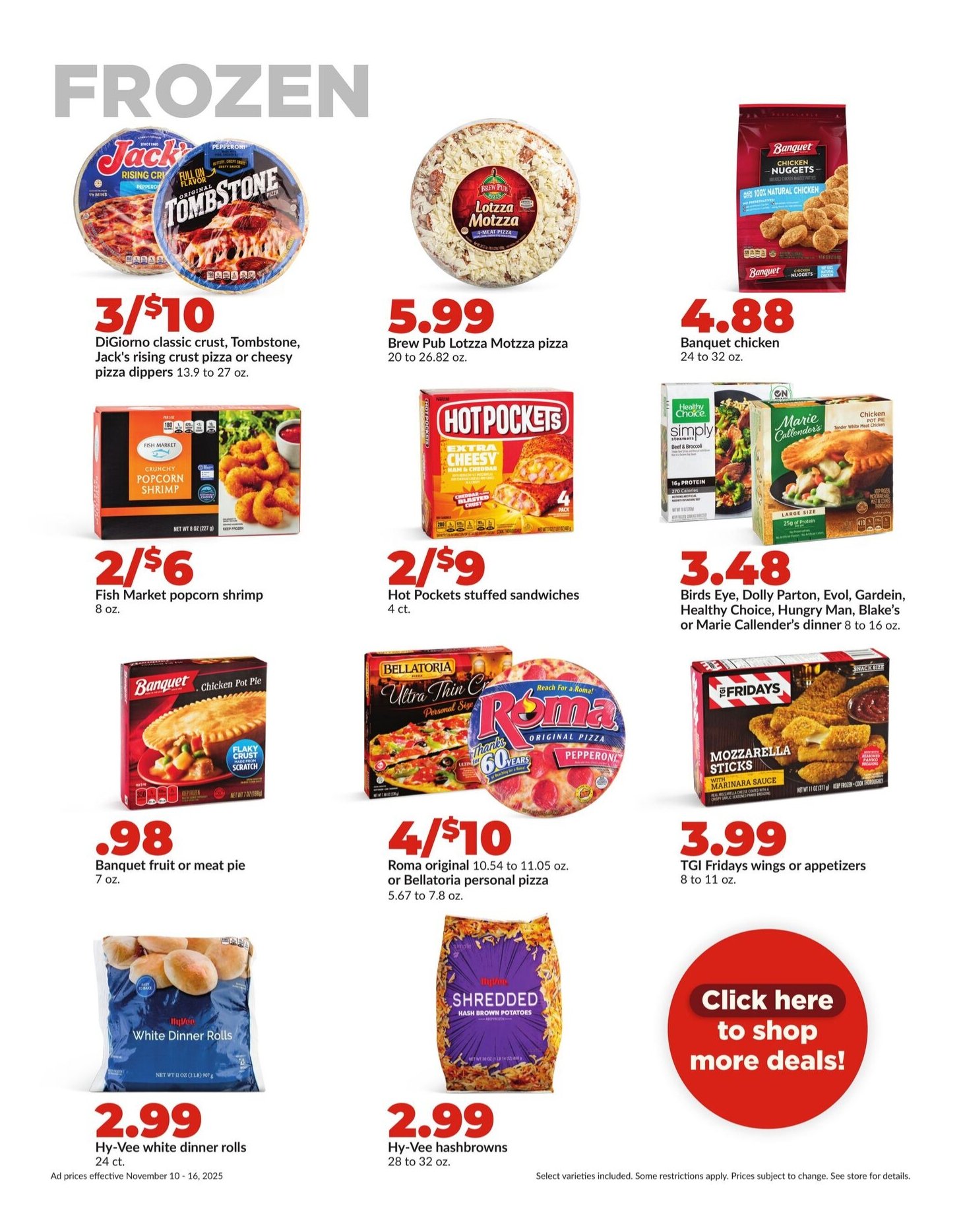 HyVee Weekly Ad For This Week 10 November Hy Vee Deals Today 34