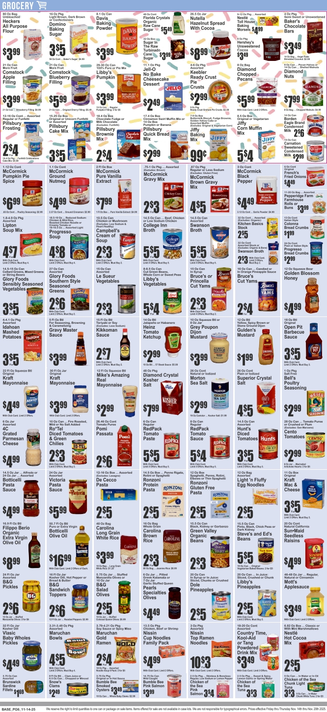 Key Foods Weekly Ad November 14 Key Food Weekly Circular 7