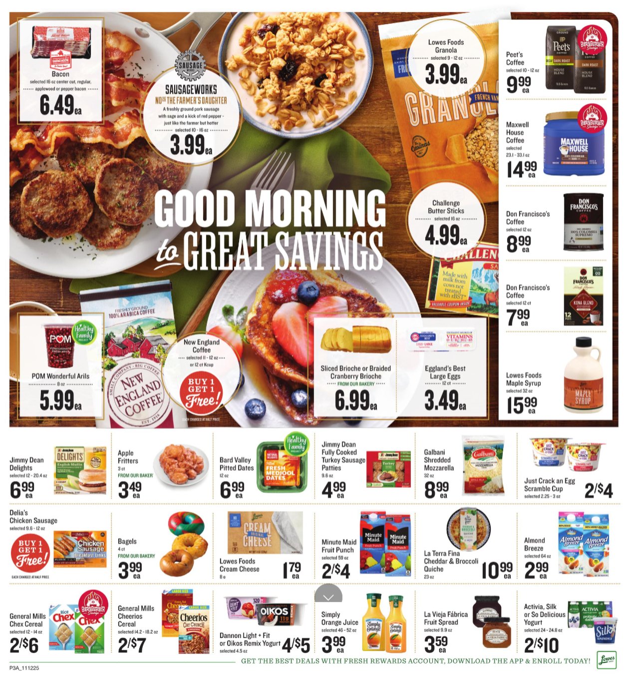Lowes Food Store Ad November 12 Lowes Foods Weekly Circular 3