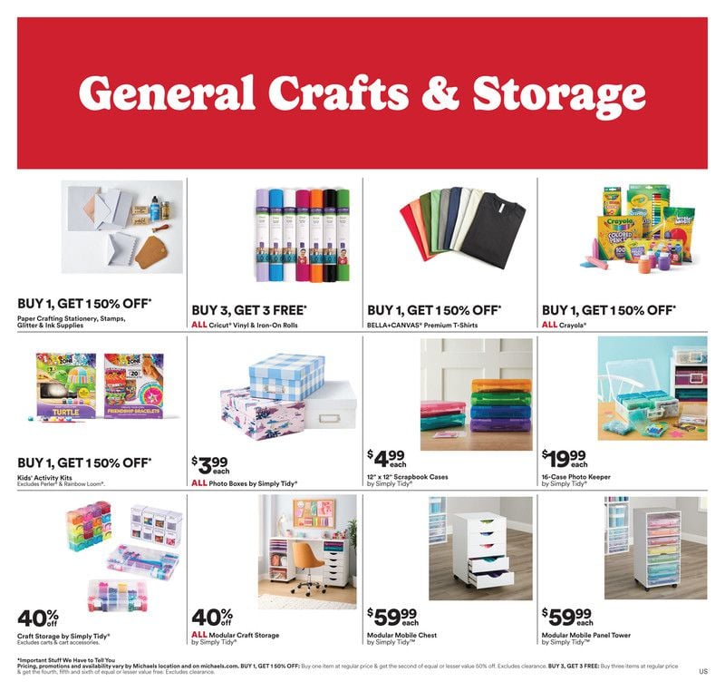 Michaels sale ad This week November 9 The Great Big Tree Spree! 6