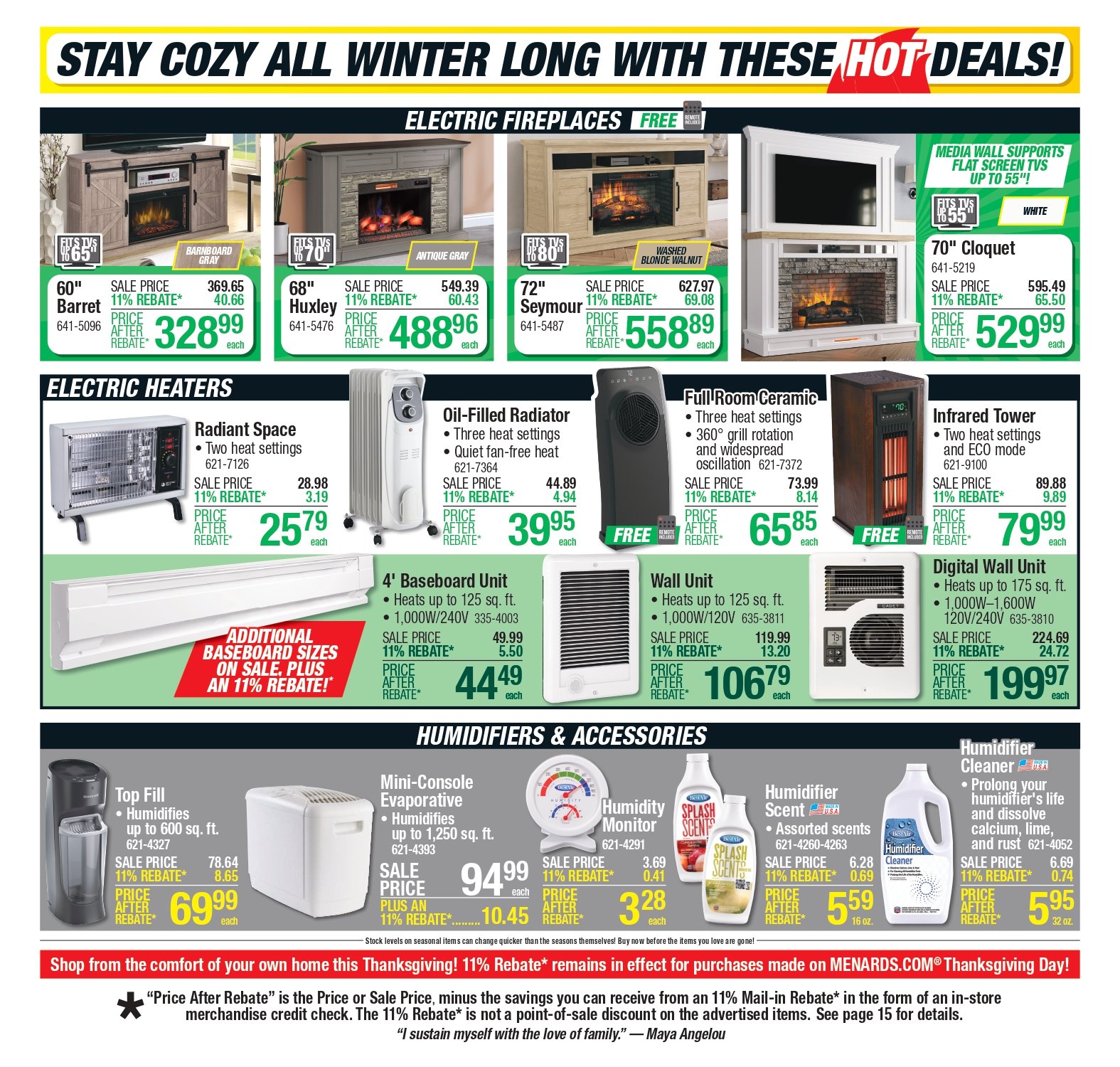Menards sale ad 13 November Menards ad this week Big Projects, Big Savings! 6
