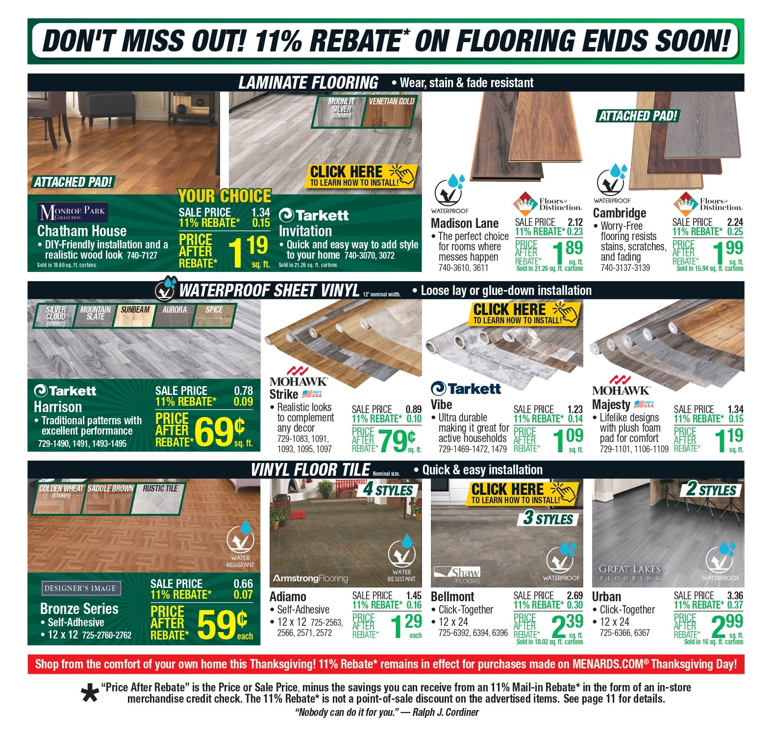 Menards Early Black Friday Sale 2025 18