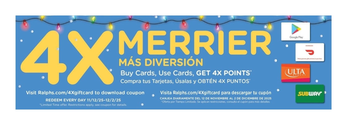 Ralphs Weekly Ad - Ads This Week 12 November 6