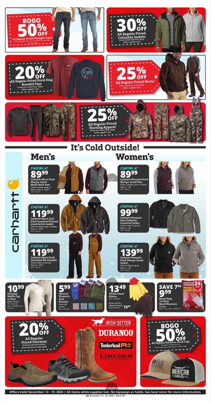 Rural King Weekly Ad November 13 – November 19, 2025. Early Black Friday Savings! 5