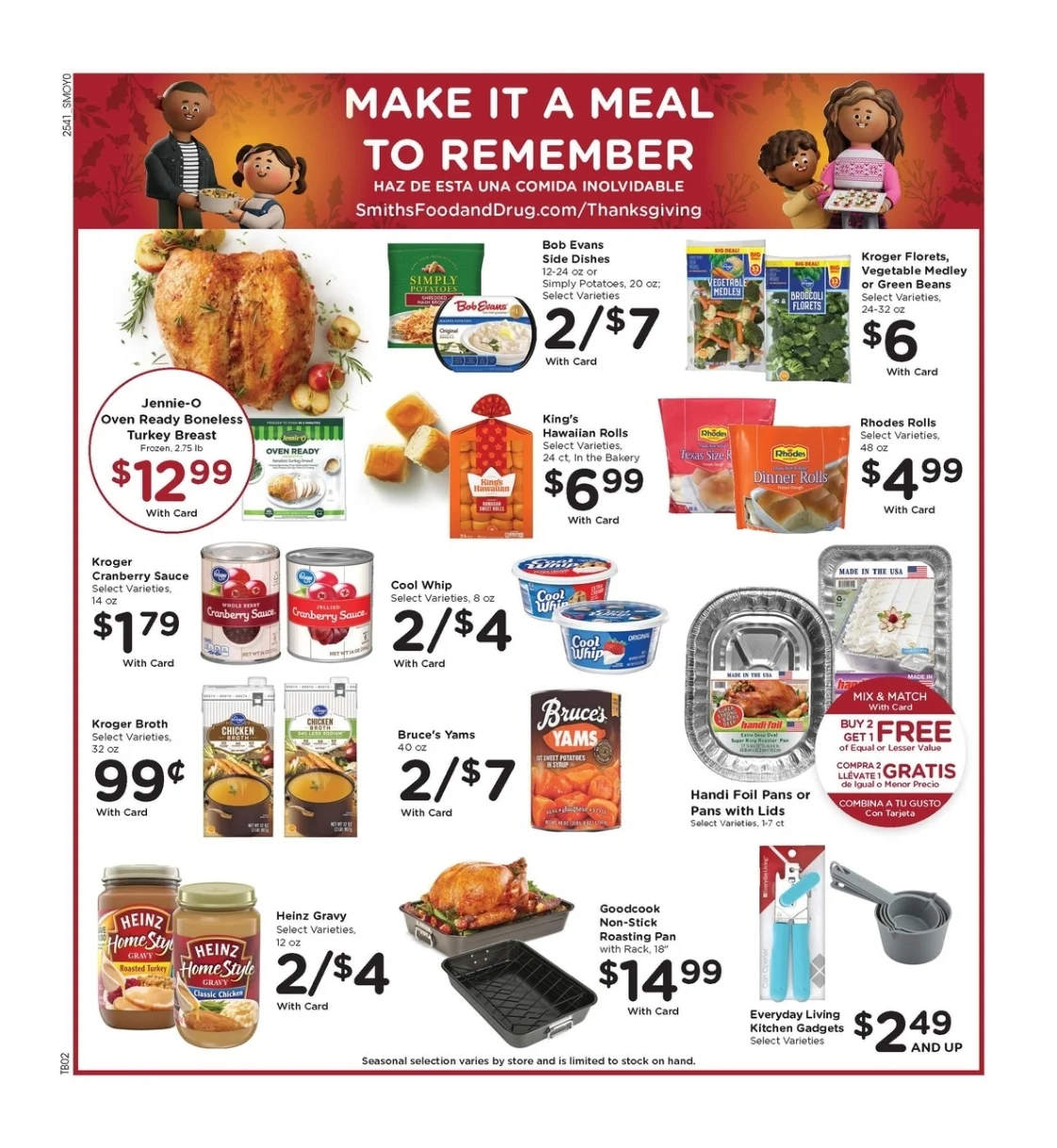 Smith’s weekly sales ads 12 November 4
