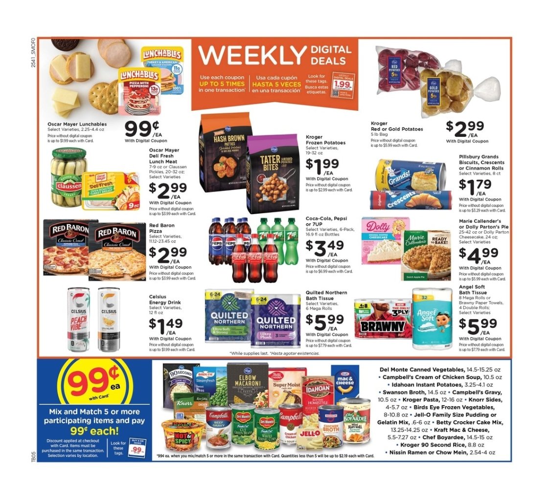 Smith’s weekly sales ads 12 November 2