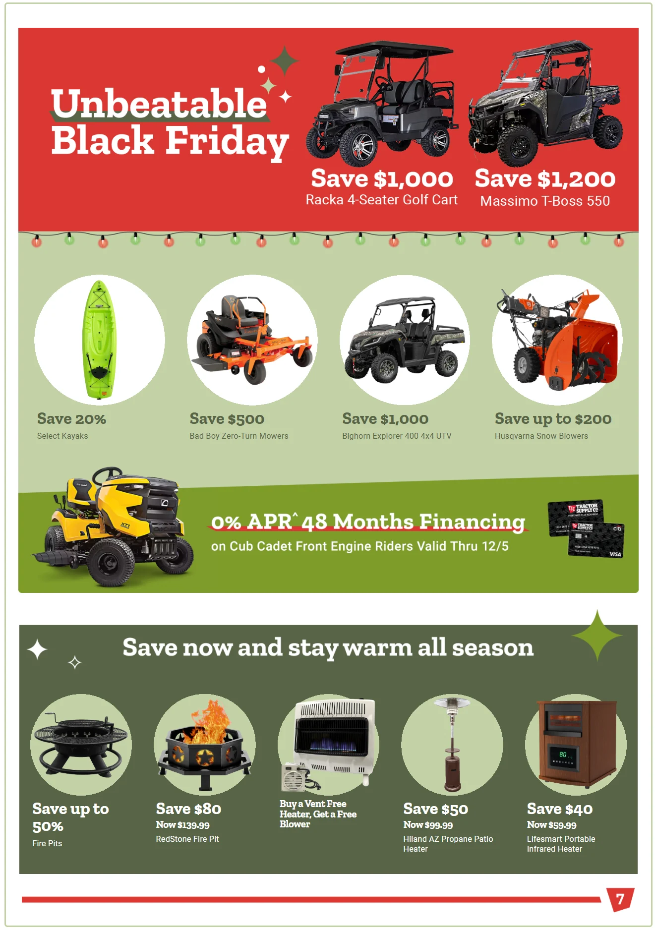 Tractor Supply Black Friday Sale Ad 2025 7