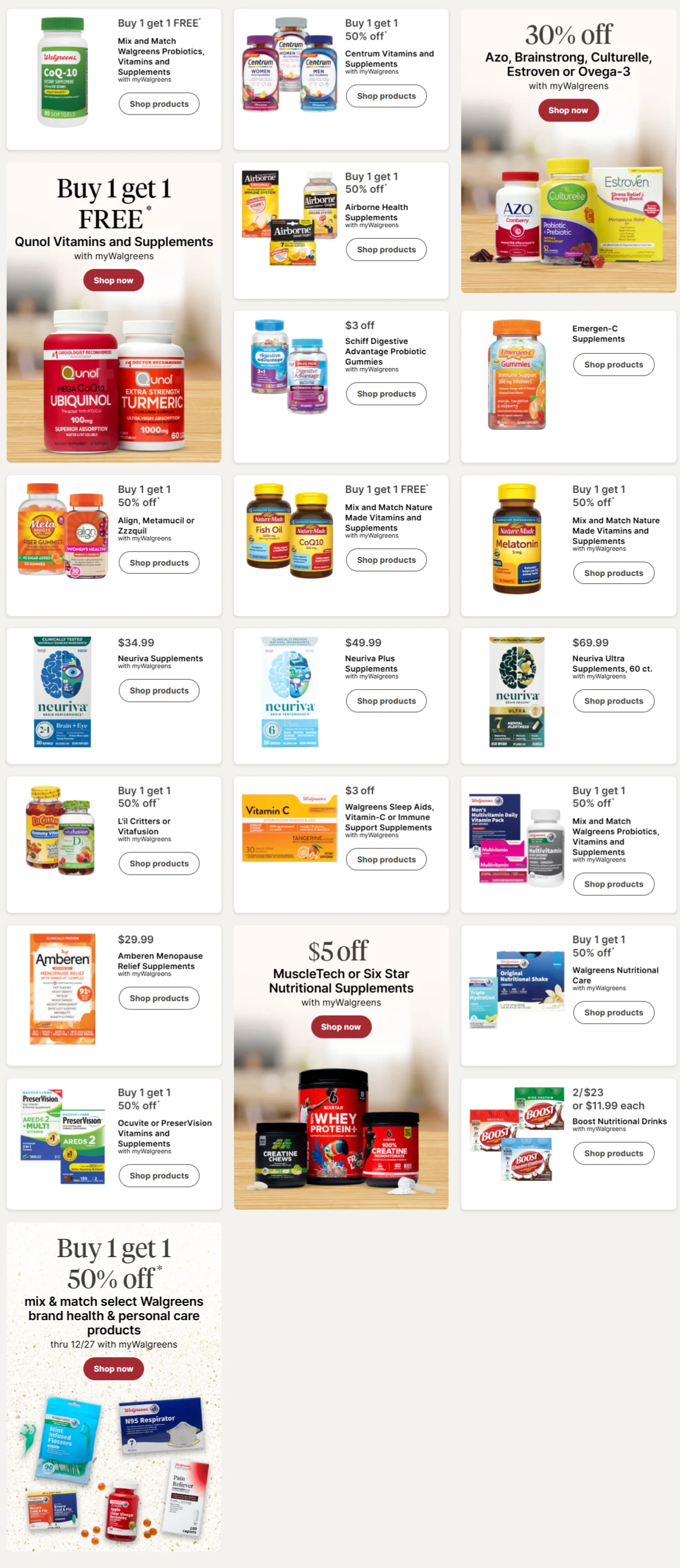 Walgreens Weekly Ad Sale November 16 – November 22, 2025 7