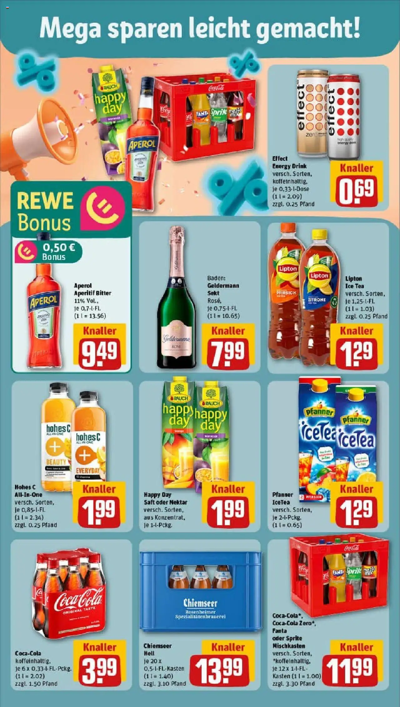 Rewe prospekt Stadtallendorf – gültig ab 28.09.2025 | Seite: 8 | Produkte: Energy, Sekt, Hohes c, Saft Rewe prospekt Stadtallendorf – gültig ab 28.09.2025 | Seite: 8 | Produkte: Energy, Sekt, Hohes c, Saft