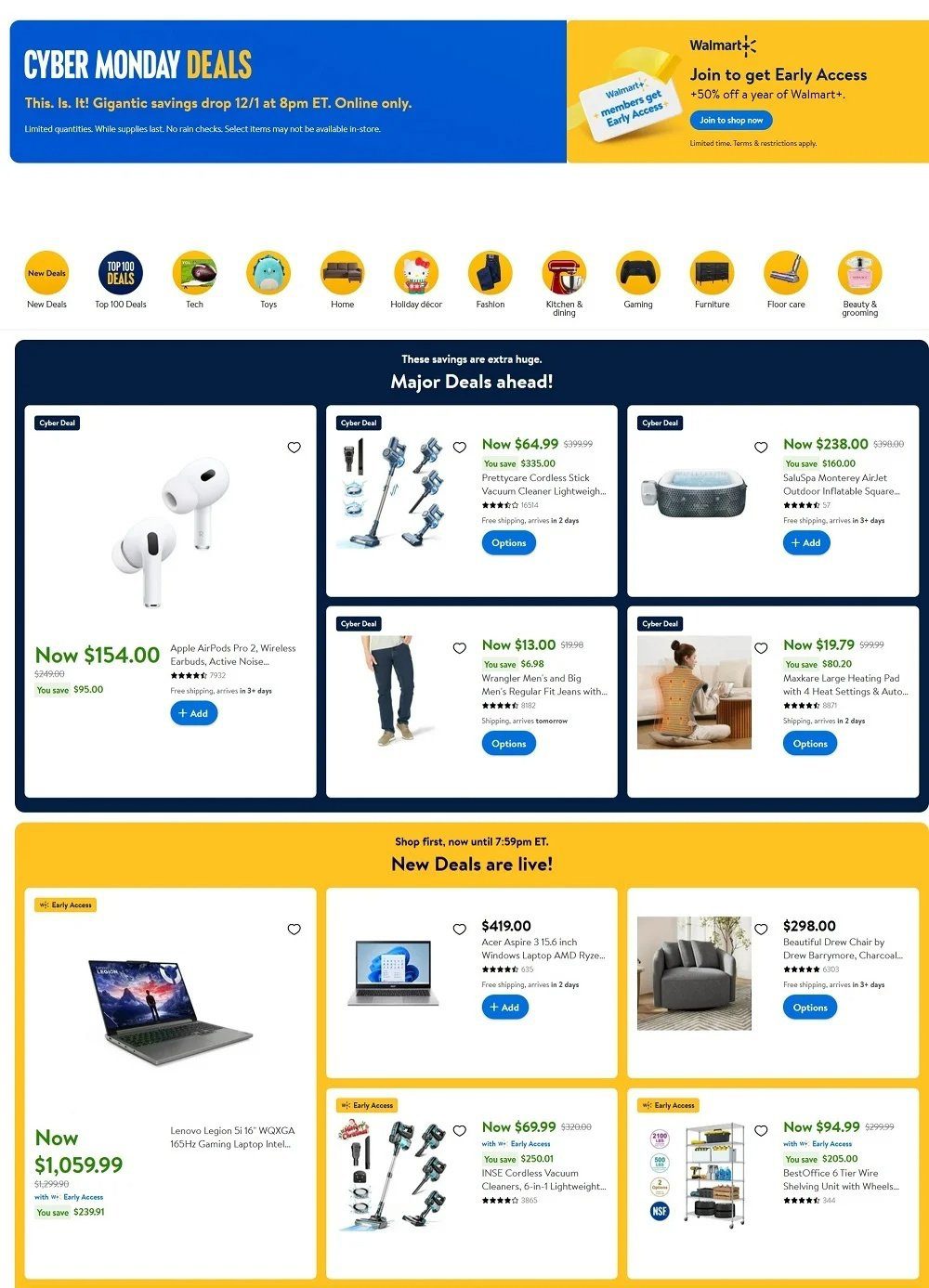 Walmart Cyber Monday 2025 Deals