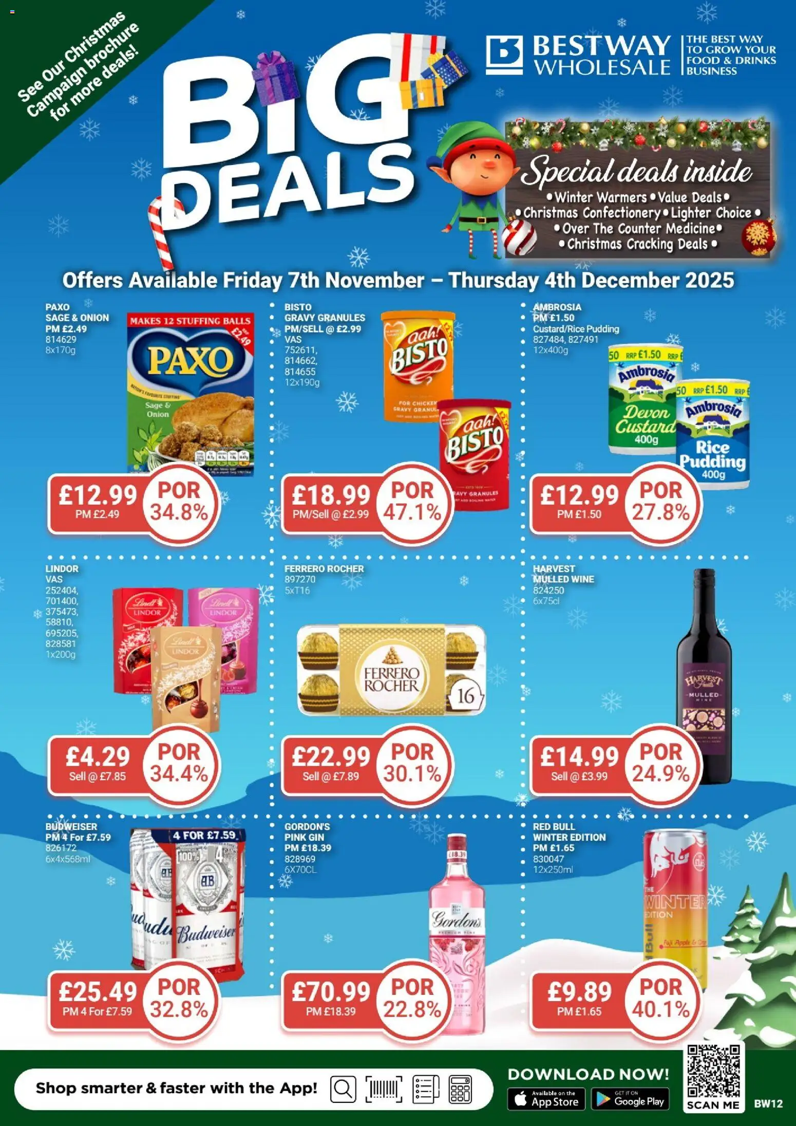Bestway Wholesale Offers The Big Deals Brochure 07 NOVEMBER 3 Bestway Wholesale Offers The Big Deals Brochure 07 NOVEMBER