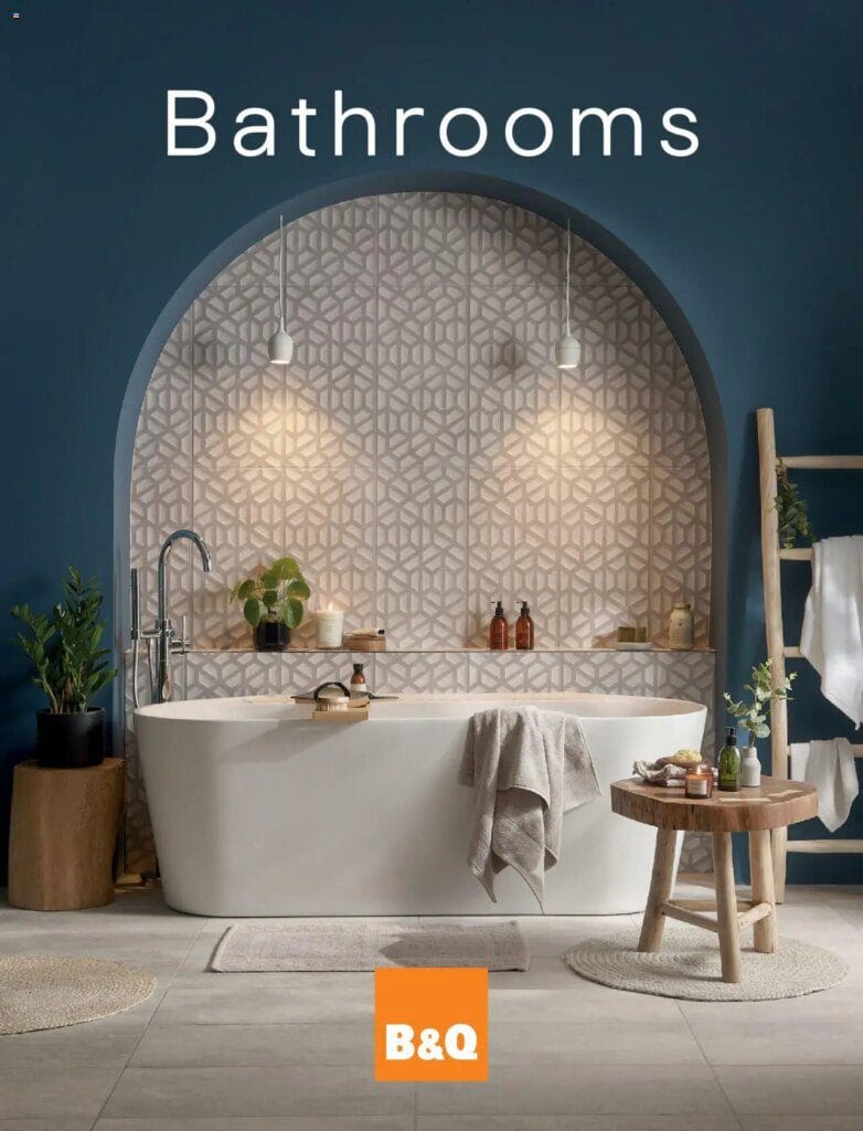 B and Q online shopping – Bathroom collections Friday 25/04/2025