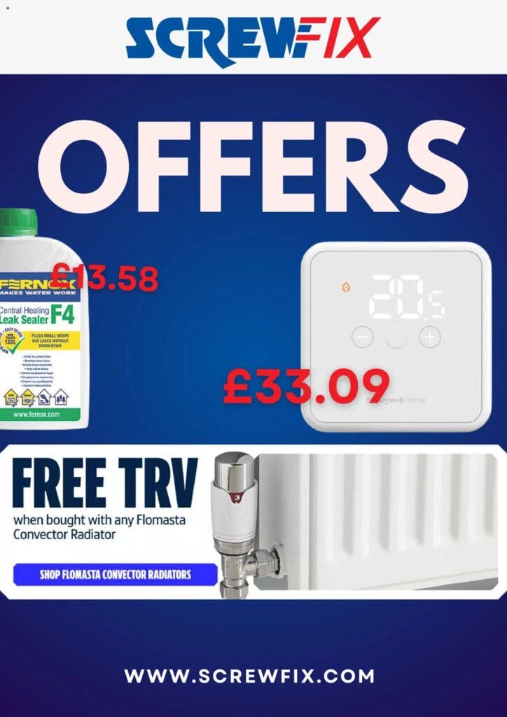 SCREWFIX offers, deals and sales Monday 24 November 6 SCREWFIX offers, deals and sales Monday 24 November