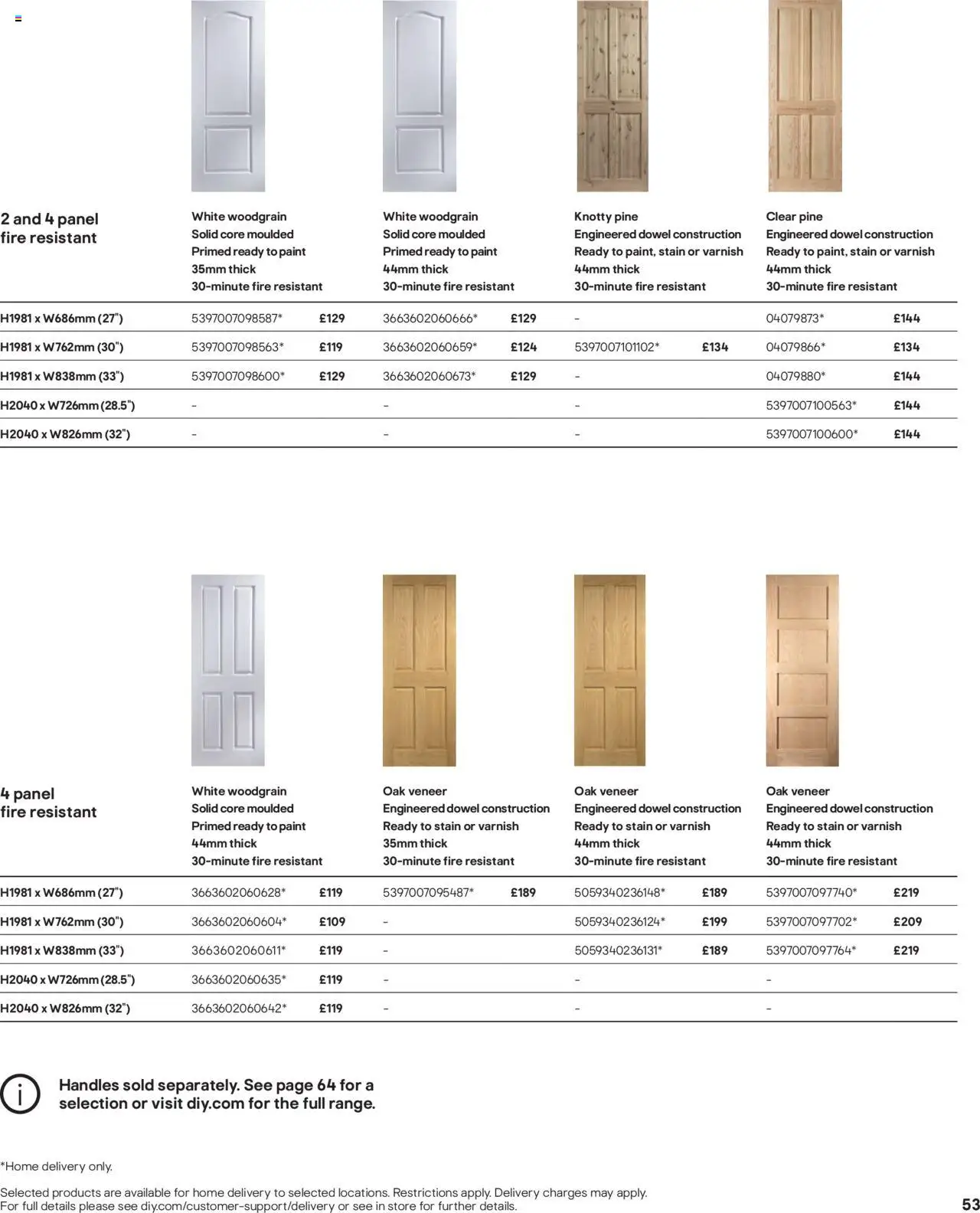 {H1} | Page: 53 | Products: Paint, Handles {H1} | Page: 53 | Products: Paint, Handles