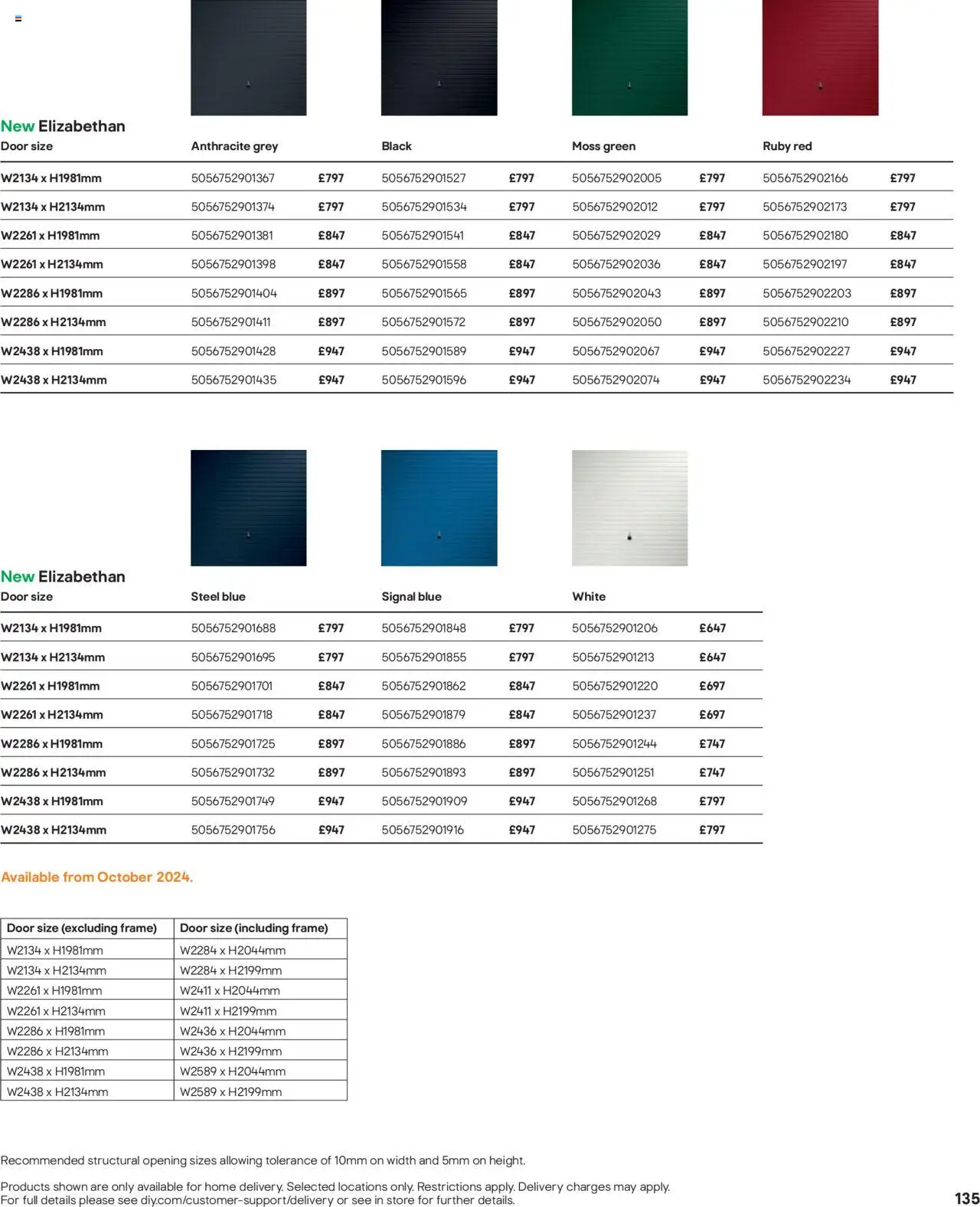 {H1} | Page: 135 | Products: Door {H1} | Page: 135 | Products: Door