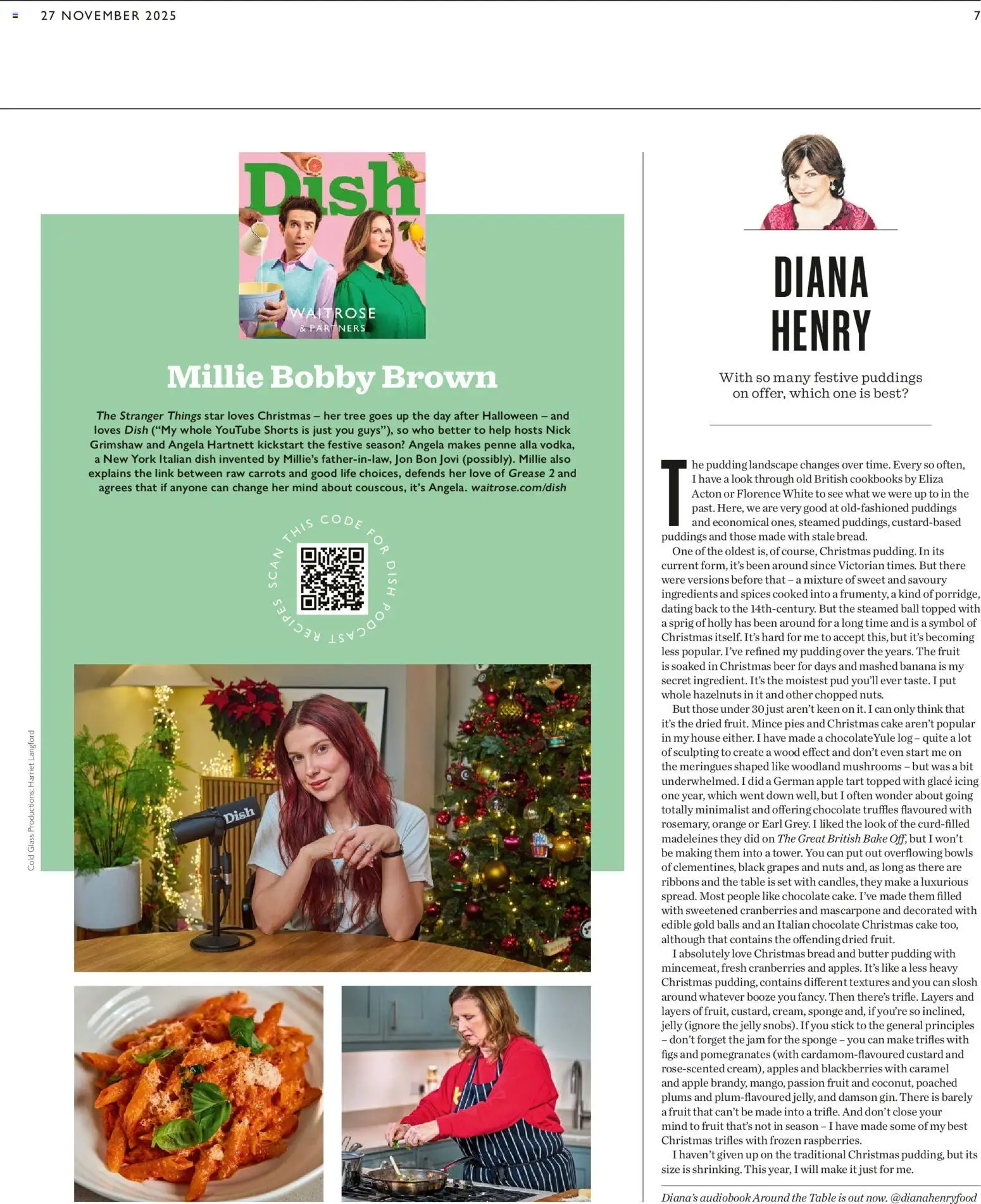 {H1} | Page: 7 | Products: Hamburger, Butter, Chocolate truffles, Orange