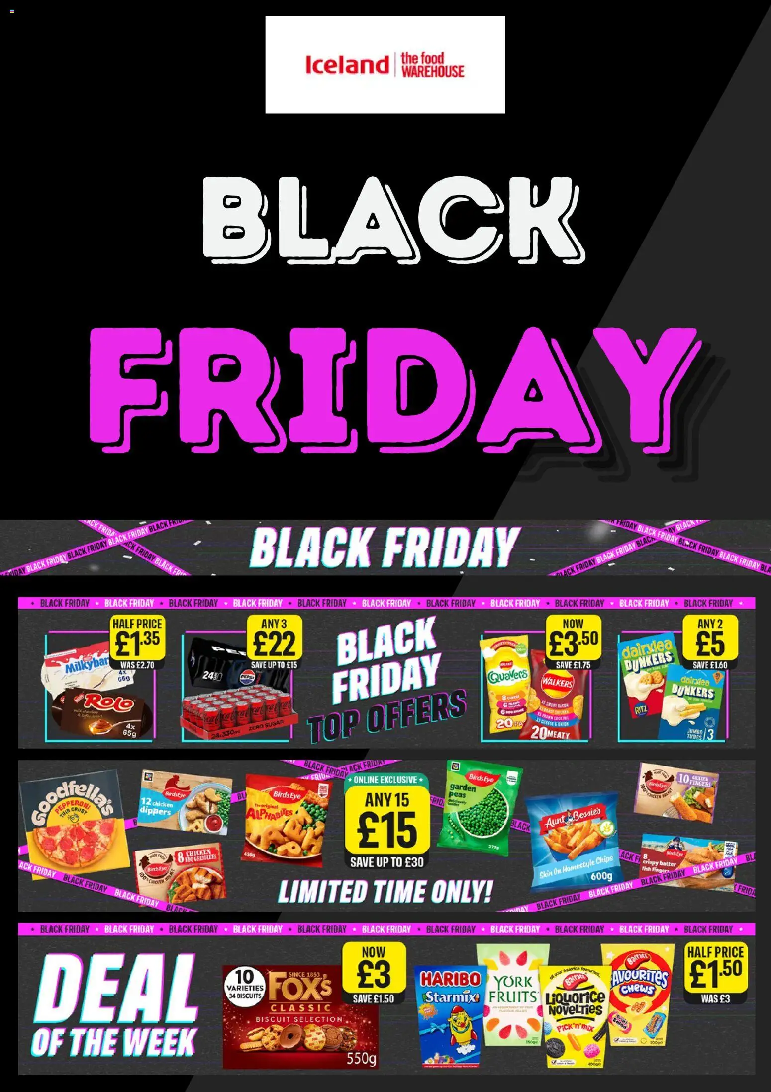 Iceland Black Friday offers 26/11/2025 Deals and Sales