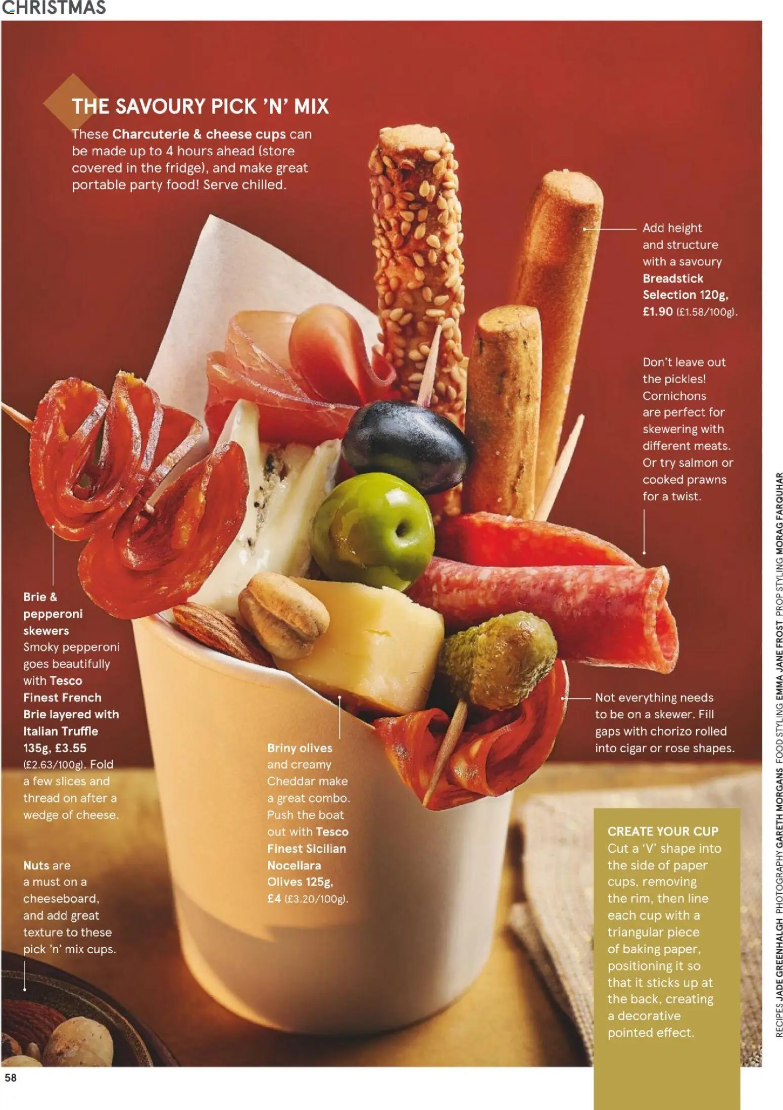 {H1} | Page: 58 | Products: Cheddar, Cheese, Ginkgo biloba, Nuts