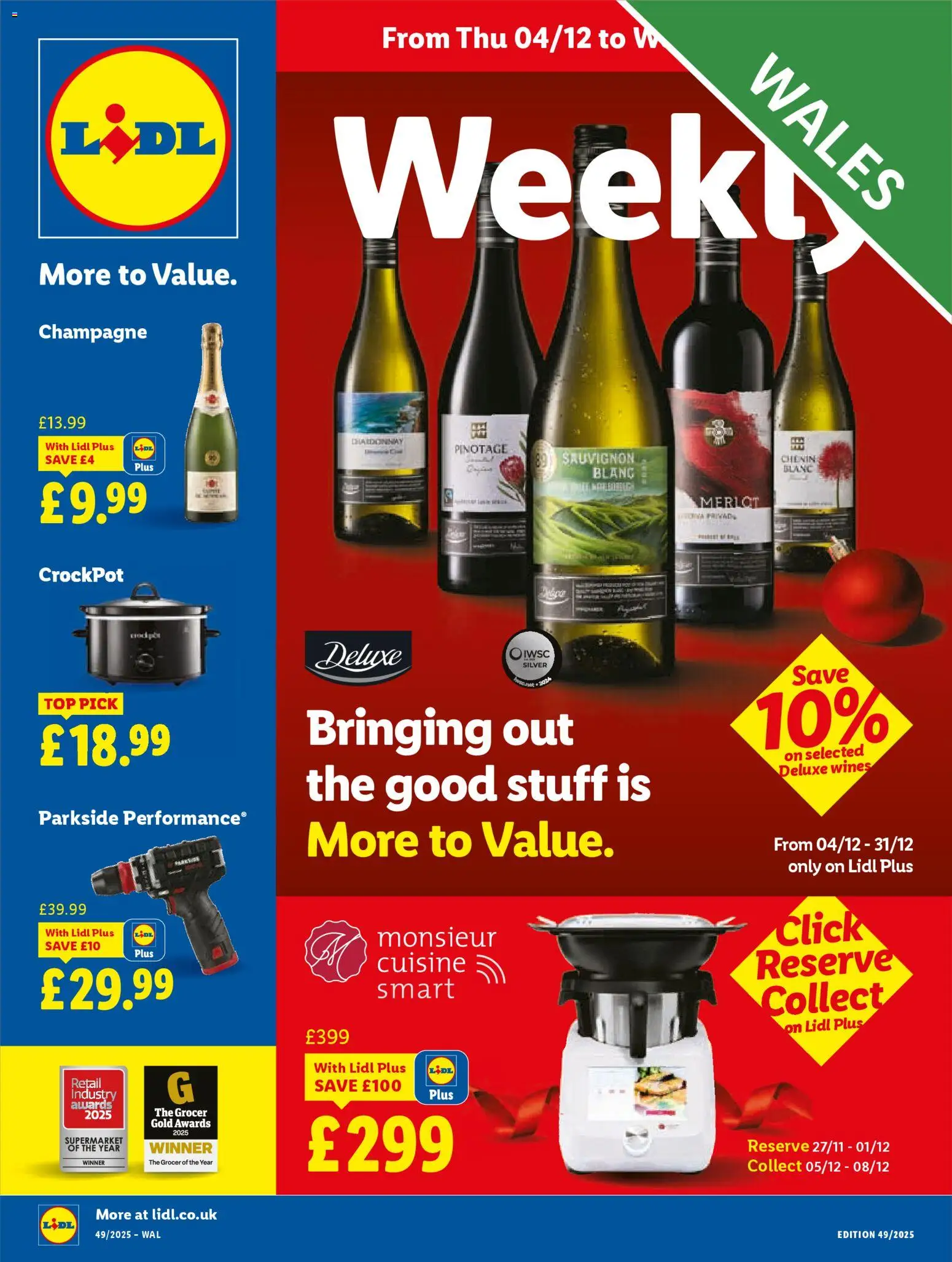 Lidl – Lidl Weekly Wales (04/12/2025 – 10/12/2025) – Offers Online