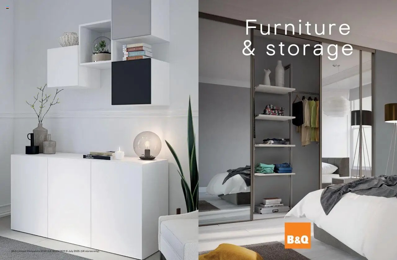 B&Q – Furniture & storage (from Tuesday 22/07/2025) – Offers Online