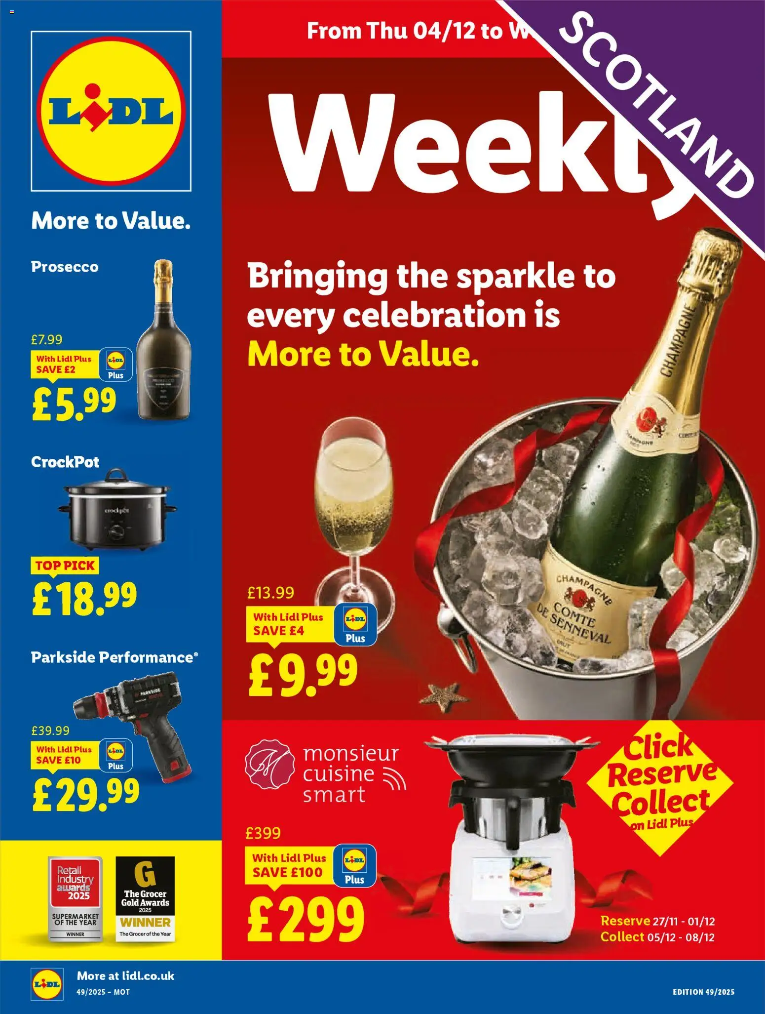 Lidl offers this week Thursday 04 December Scotland