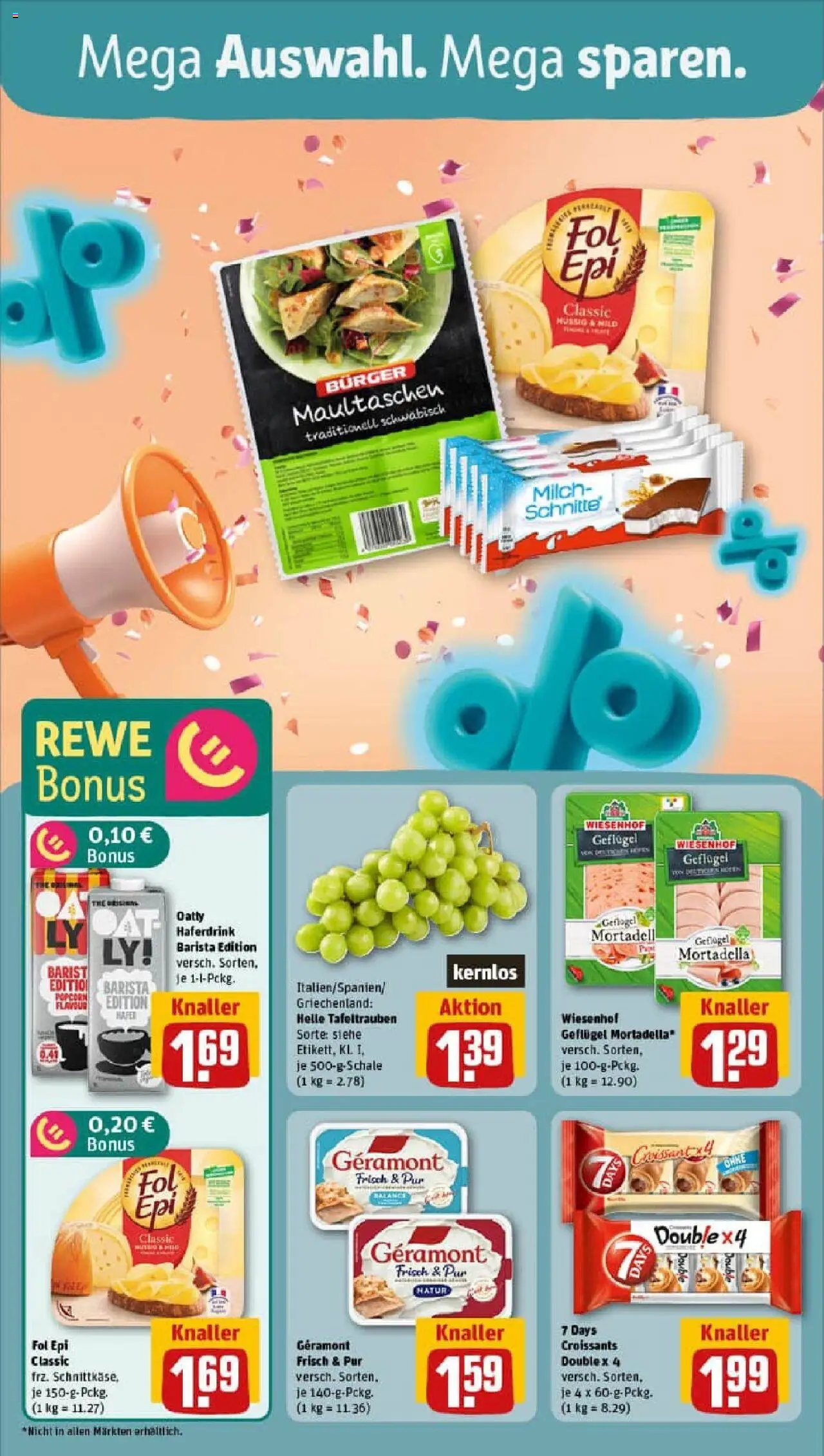 Rewe prospekt Rabenau / Londorf – gültig ab 28.09.2025 | Seite: 4 | Produkte: Geramont, Milch, Haferdrink, Maultaschen Rewe prospekt Rabenau / Londorf – gültig ab 28.09.2025 | Seite: 4 | Produkte: Geramont, Milch, Haferdrink, Maultaschen