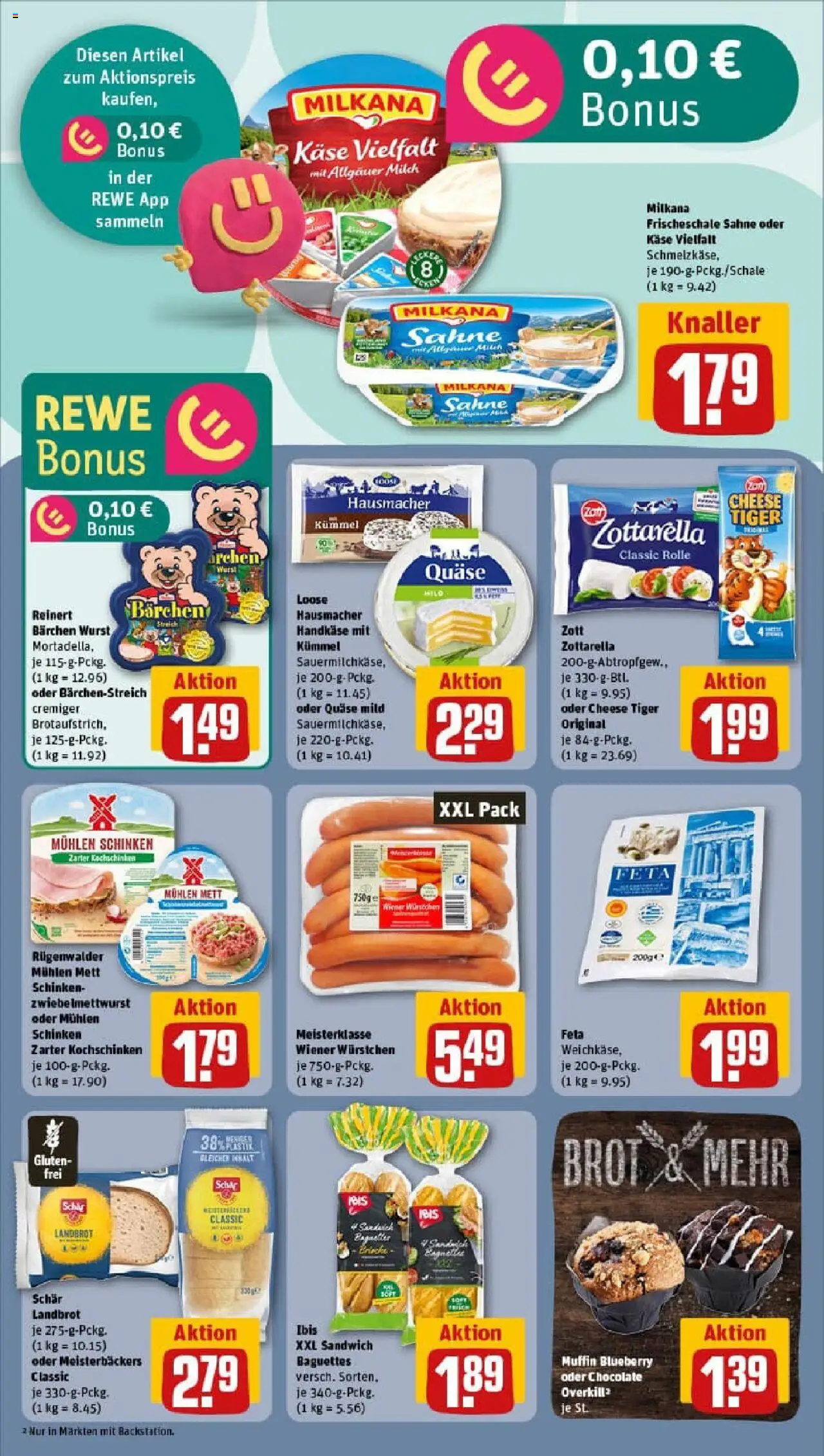Rewe prospekt Rabenau / Londorf – gültig ab 28.09.2025 | Seite: 14 | Produkte: Feta, Milch, Wurst, Brot Rewe prospekt Rabenau / Londorf – gültig ab 28.09.2025 | Seite: 14 | Produkte: Feta, Milch, Wurst, Brot