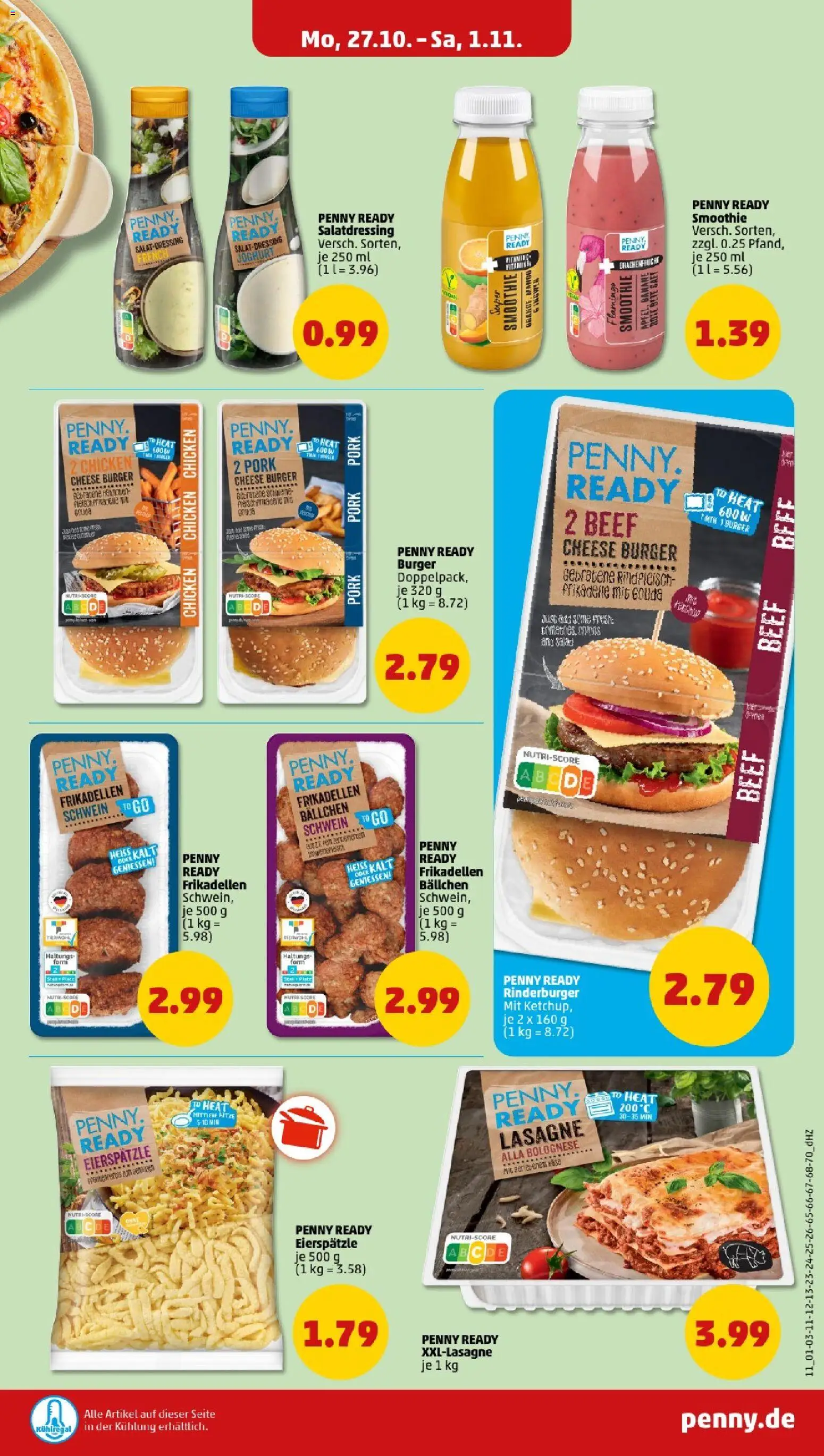 Penny - Sachsen – gültig ab 27.10.2025 | Seite: 13 | Produkte: Joghurt, Gouda, Burger, Rindfleisch Penny - Sachsen – gültig ab 27.10.2025 | Seite: 13 | Produkte: Joghurt, Gouda, Burger, Rindfleisch