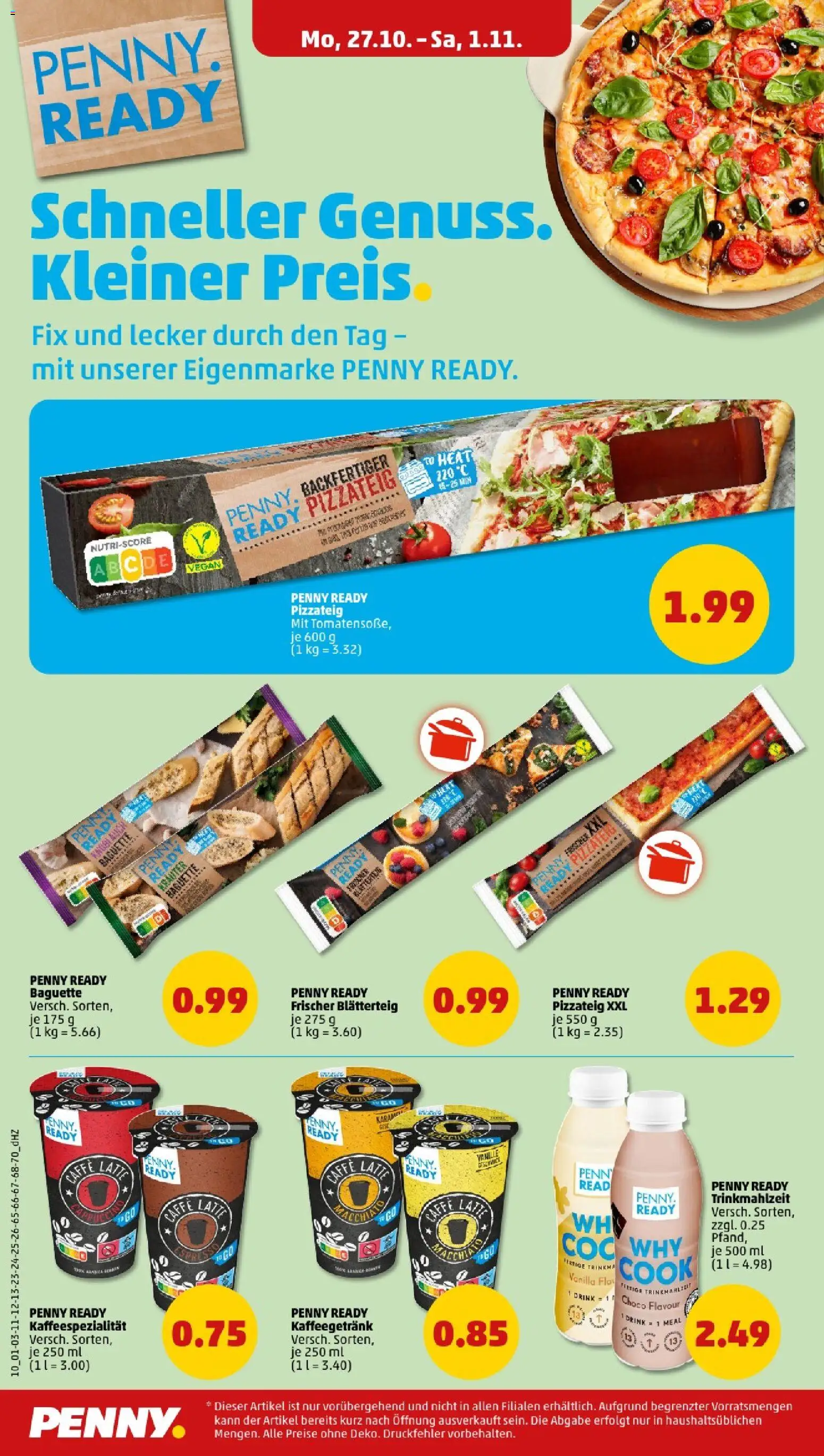 Penny - Sachsen – gültig ab 27.10.2025 | Seite: 12 | Produkte: Baguette Penny - Sachsen – gültig ab 27.10.2025 | Seite: 12 | Produkte: Baguette