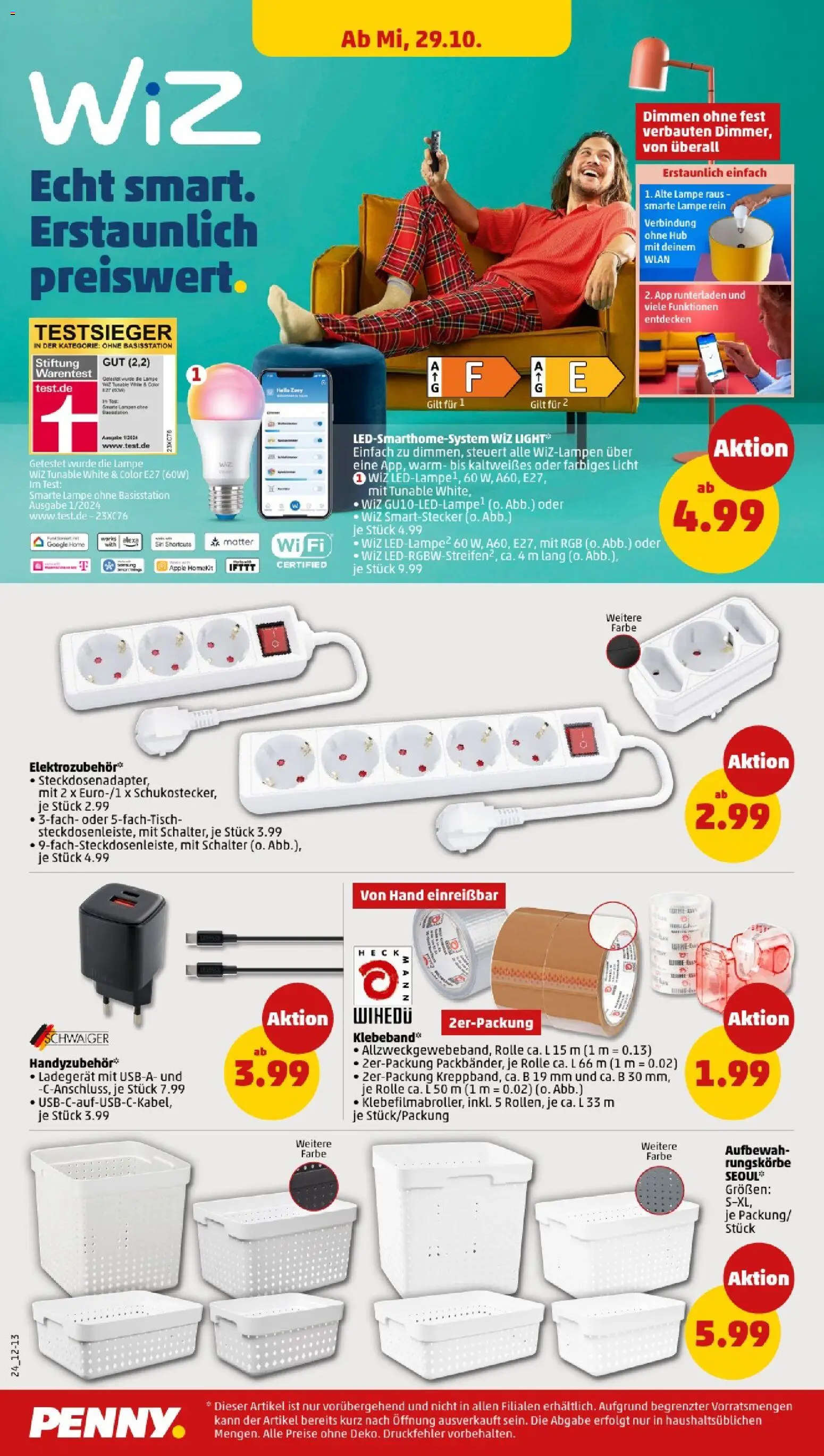 Penny - Sachsen – gültig ab 27.10.2025 | Seite: 26 | Produkte: Lampe, Apple, Ladegerät Penny - Sachsen – gültig ab 27.10.2025 | Seite: 26 | Produkte: Lampe, Apple, Ladegerät