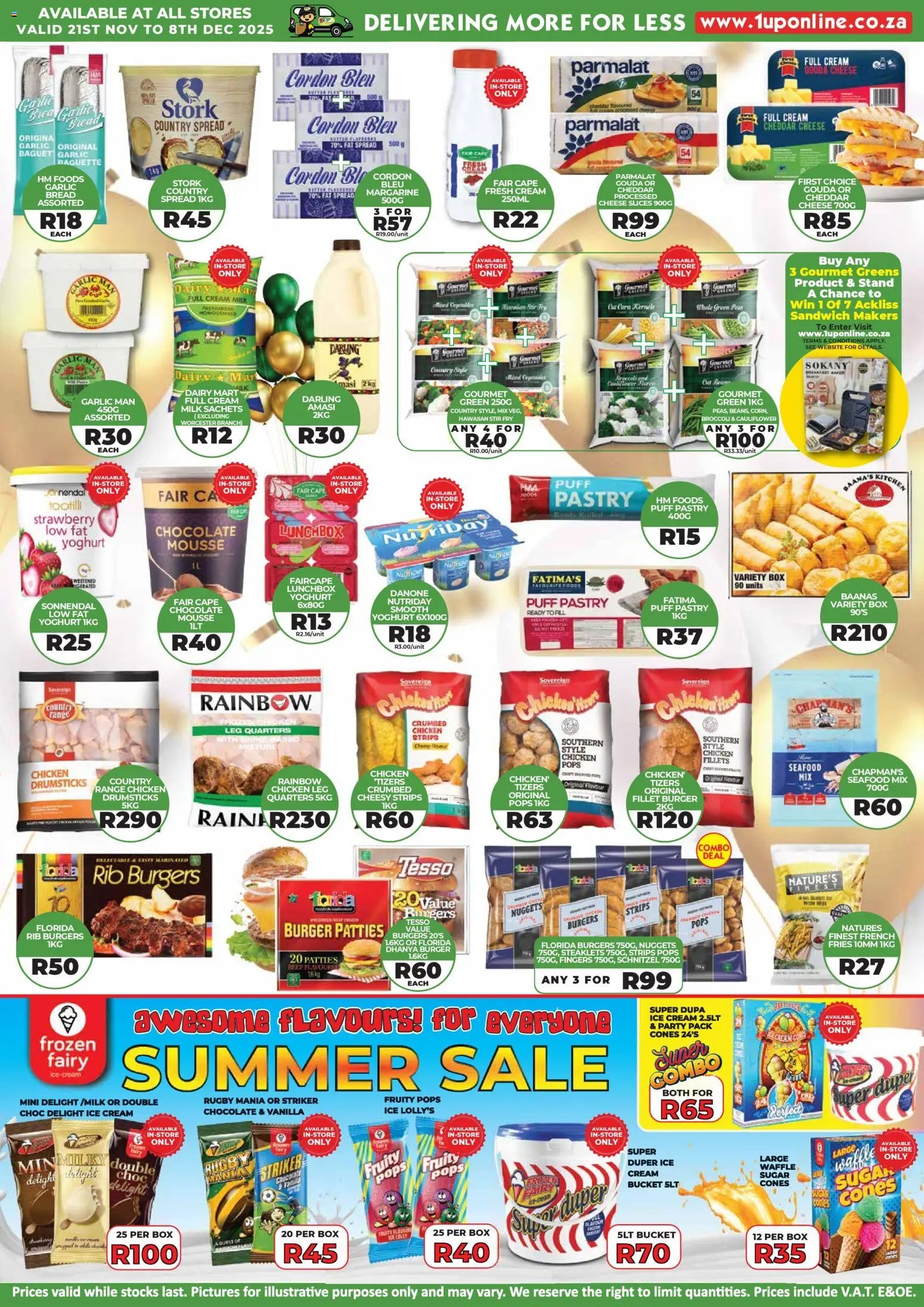 New 1UP Cash & Carry catalogue – valid from 21.11.2025 | Page: 6 | Products: Cauliflower, Cheese, Bread, Chocolate New 1UP Cash & Carry catalogue – valid from 21.11.2025 | Page: 6 | Products: Cauliflower, Cheese, Bread, Chocolate