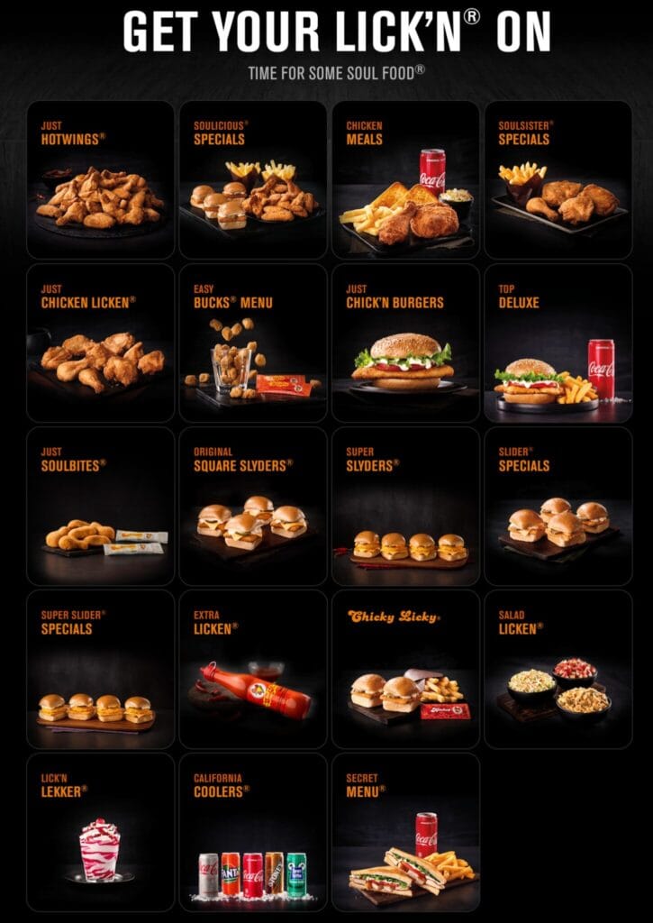 Chicken Licken Menu and Prices 2023