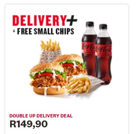 KFC Specials South Africa – Free Burger 3