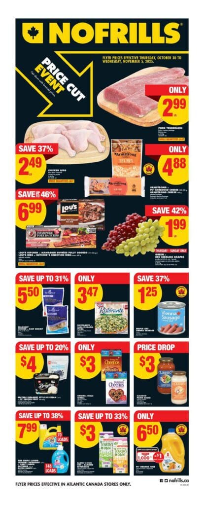 No Frills Flyer (Atlantic) October 30 – November 5, 2025 5 No Frills Flyer (Atlantic) October 30 – November 5, 2025