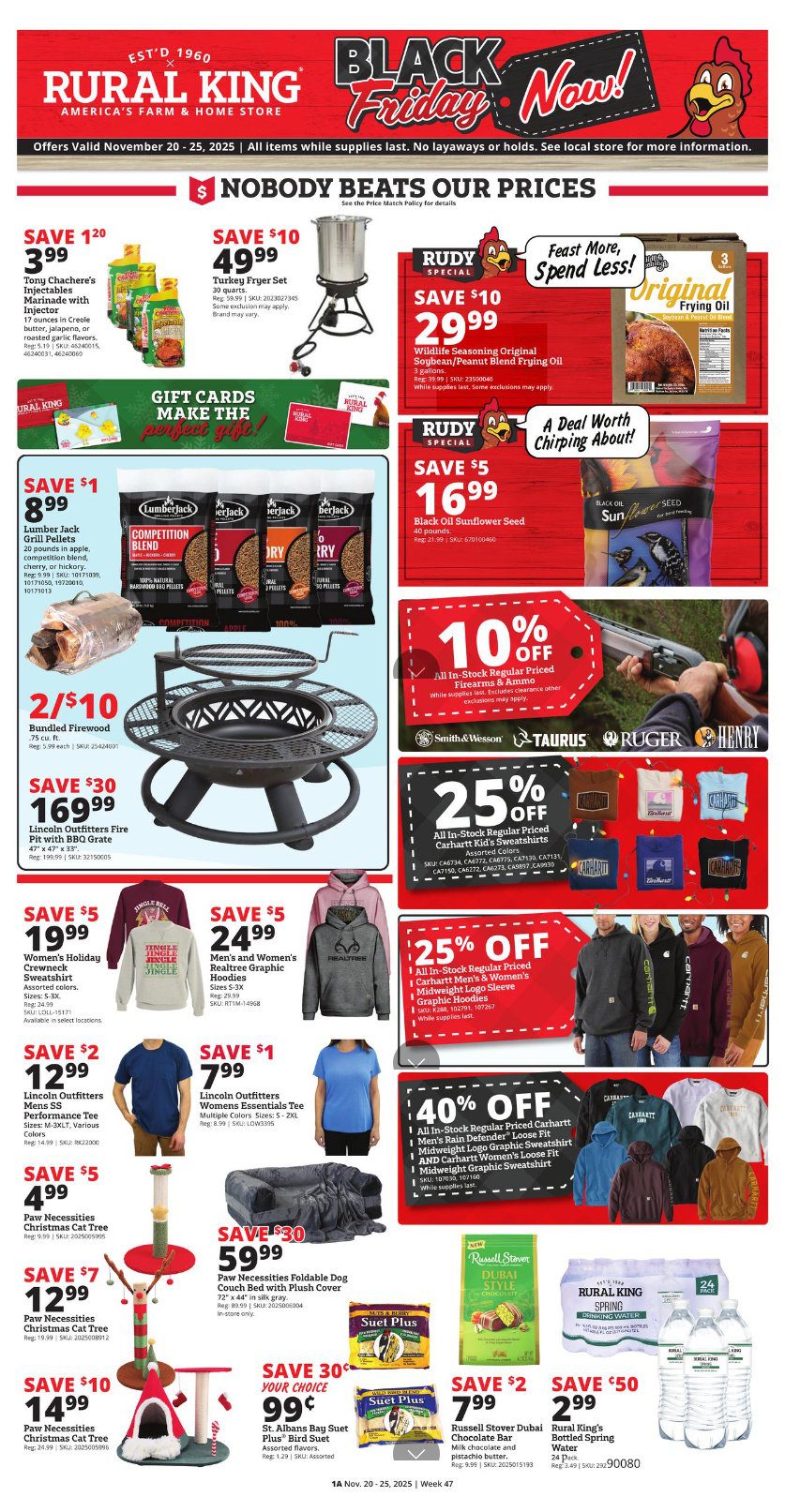 Rural King Ad Sale November 20 – November 25, 2025. Black Friday Now!