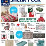 Aldi In Store Ad October 29 – November 4, 2025. Santa-approved bedroom decor.