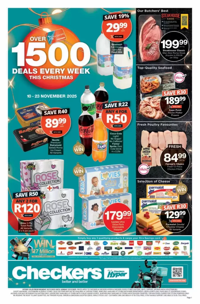 Checkers Specials 10 November – 23 November, 2025