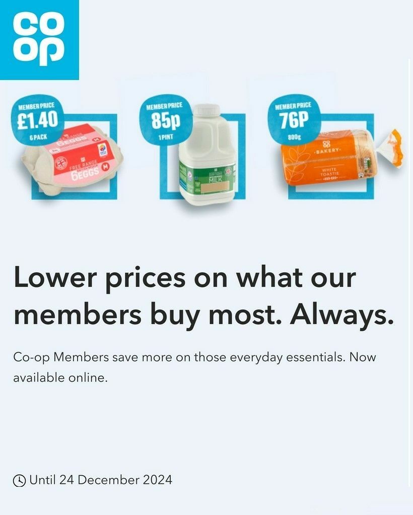 Co-op Food Offers from 27 August 1