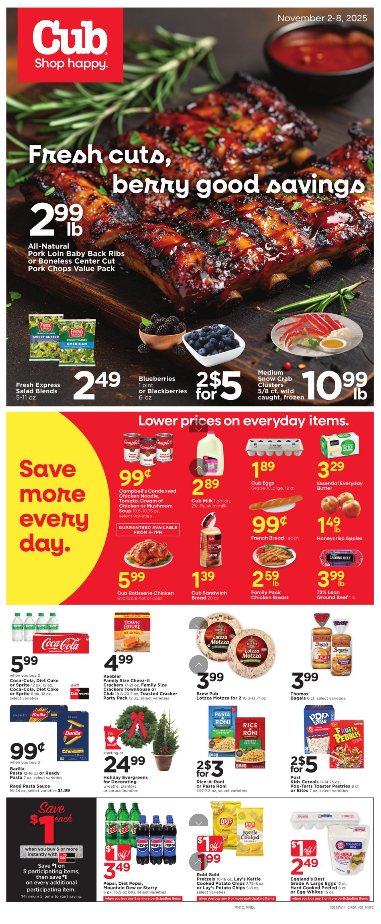 Cub Foods Ad This Week Circular Preview 02 November 1 Cub
