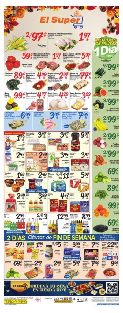 El Super Weekly Ad November 12 – November 18, 2025