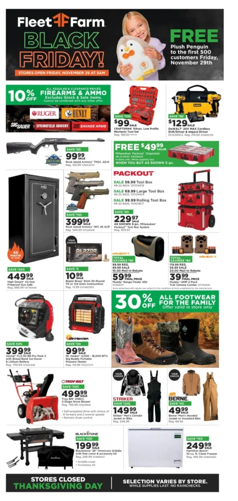 Fleet Farm Black Friday Sale Ad 2025 Fleet Farm Ad This Week