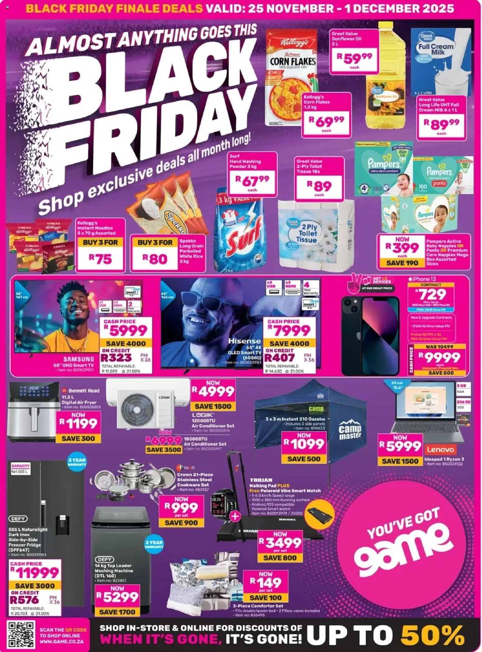 Game Black Friday Specials & Deals 2025